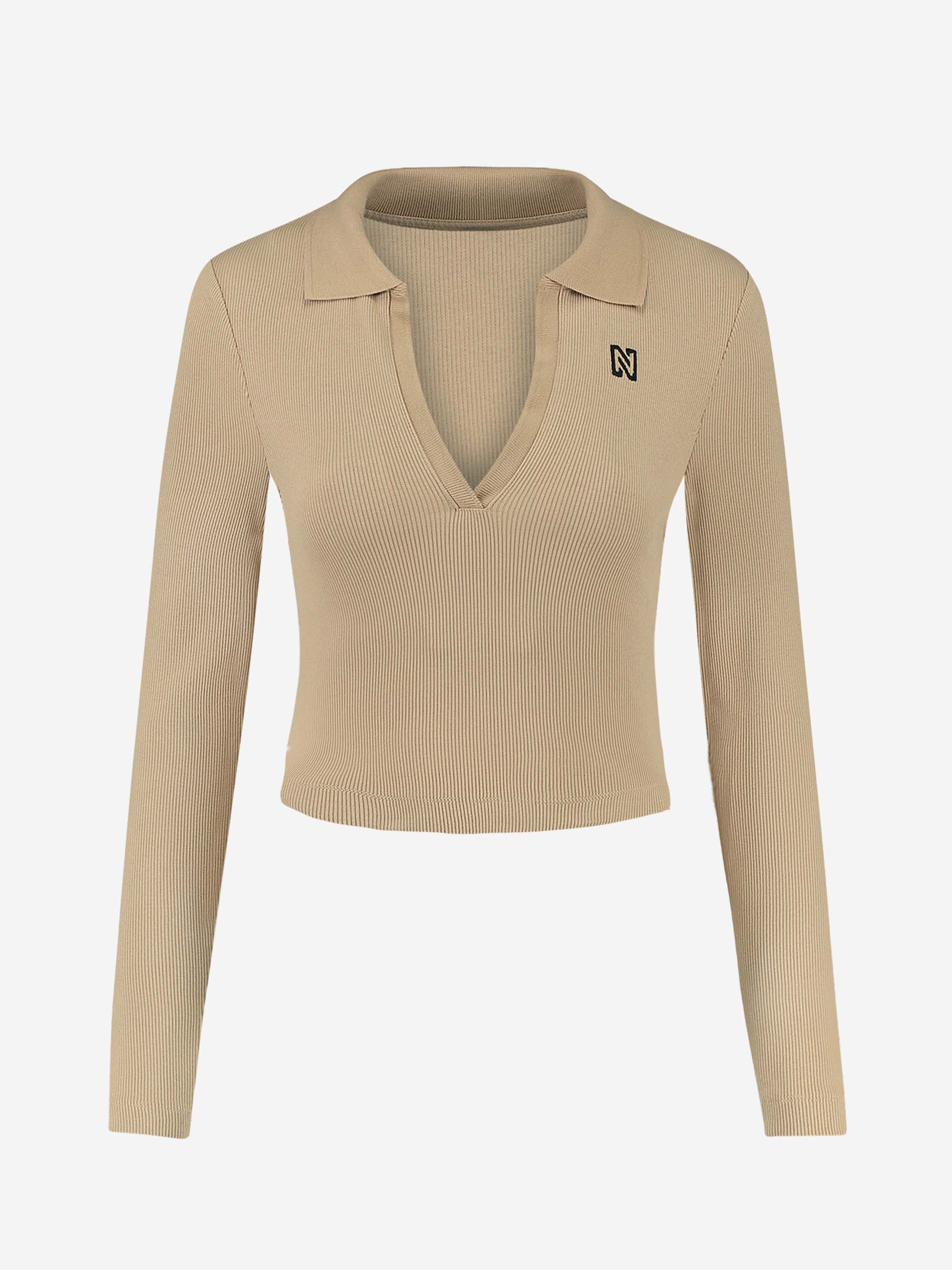 V-Neck Collar Top