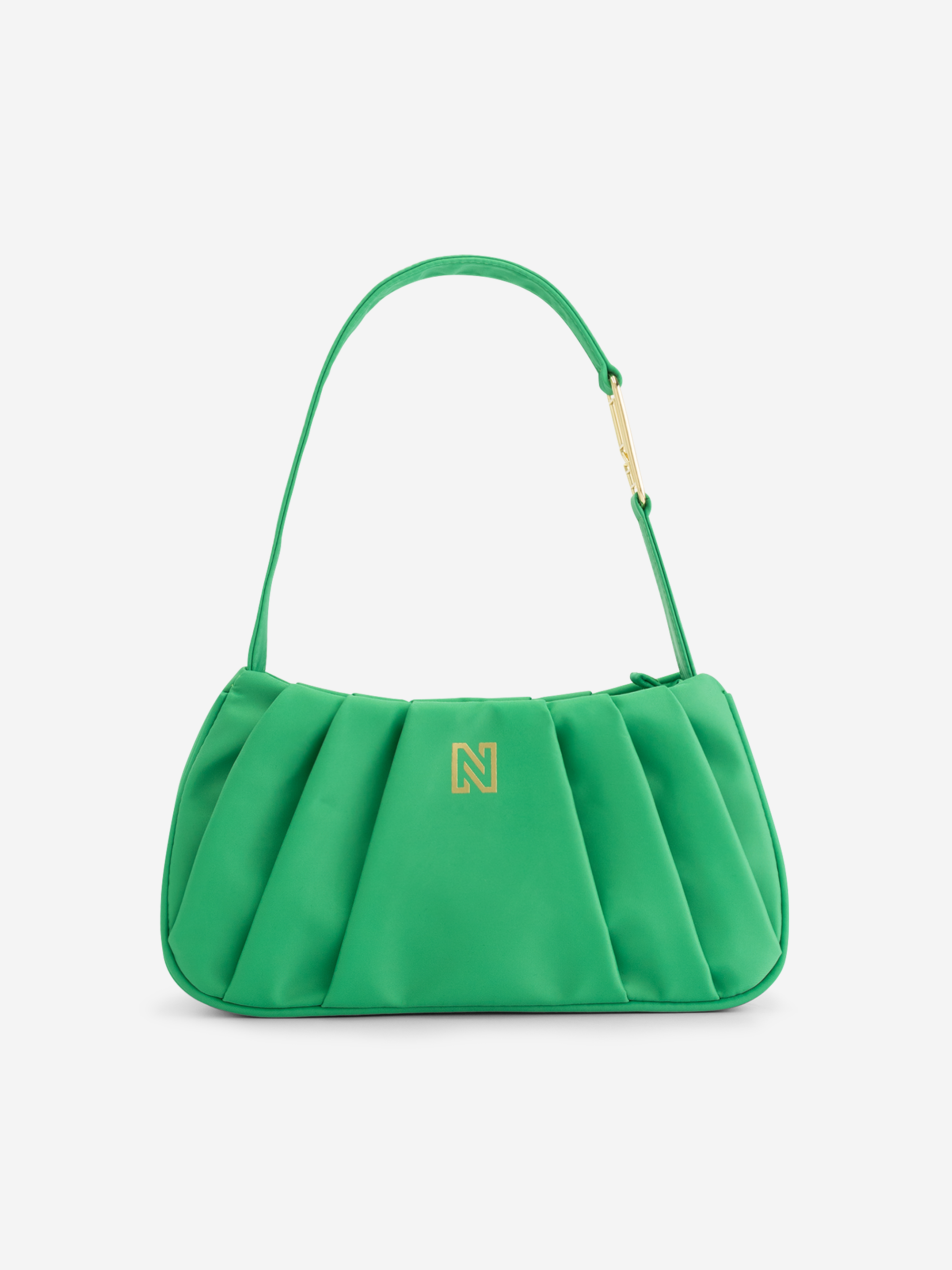 Shoulderbag with N logo plate 