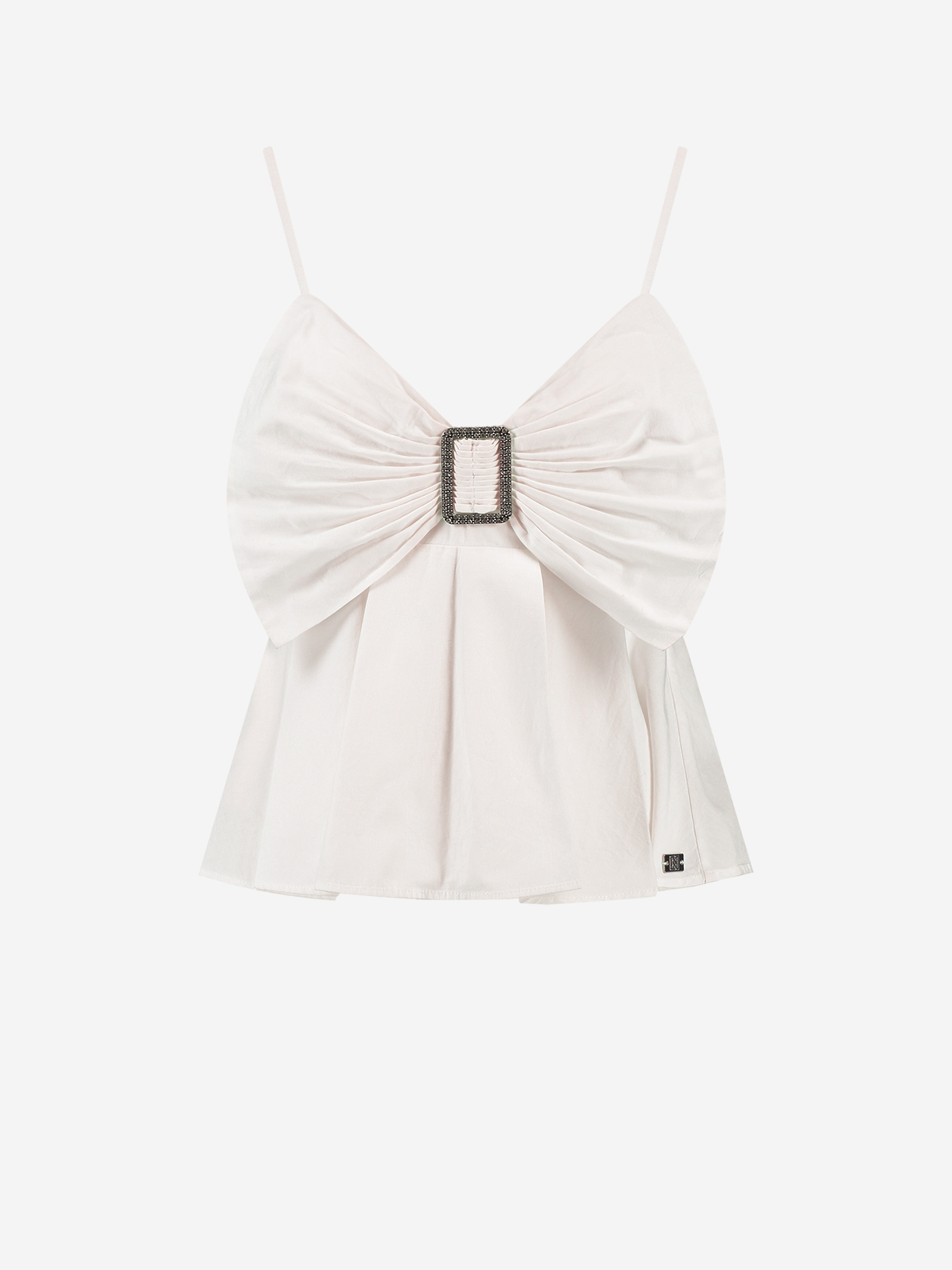 Top met strik