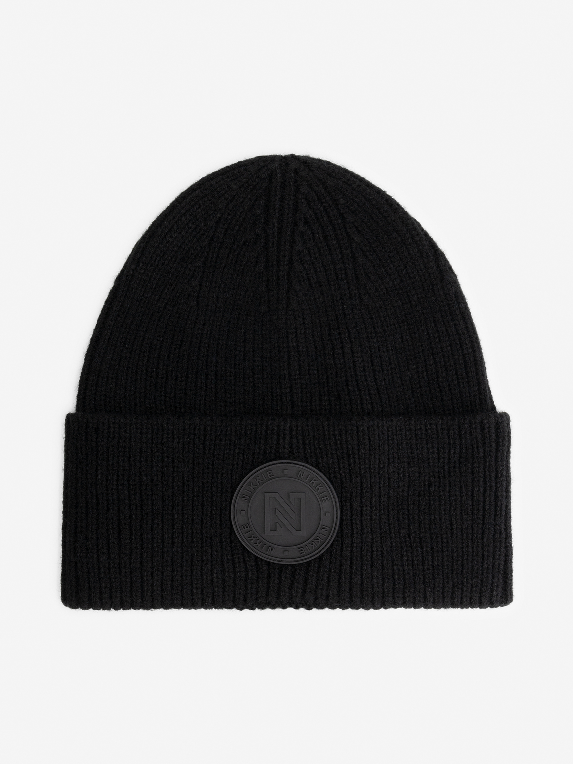 Round Patch Beanie