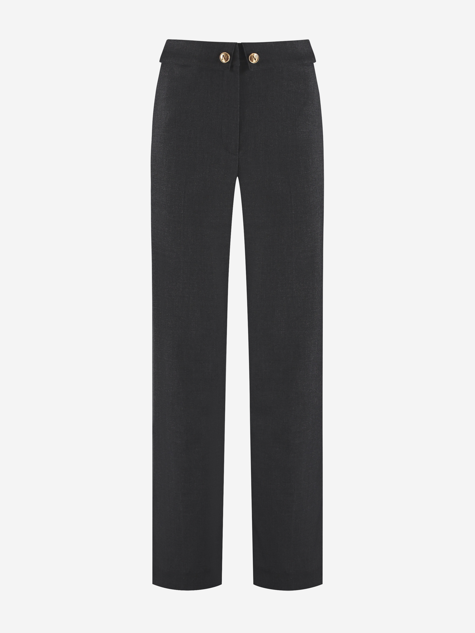 Pantalon met omslagrand