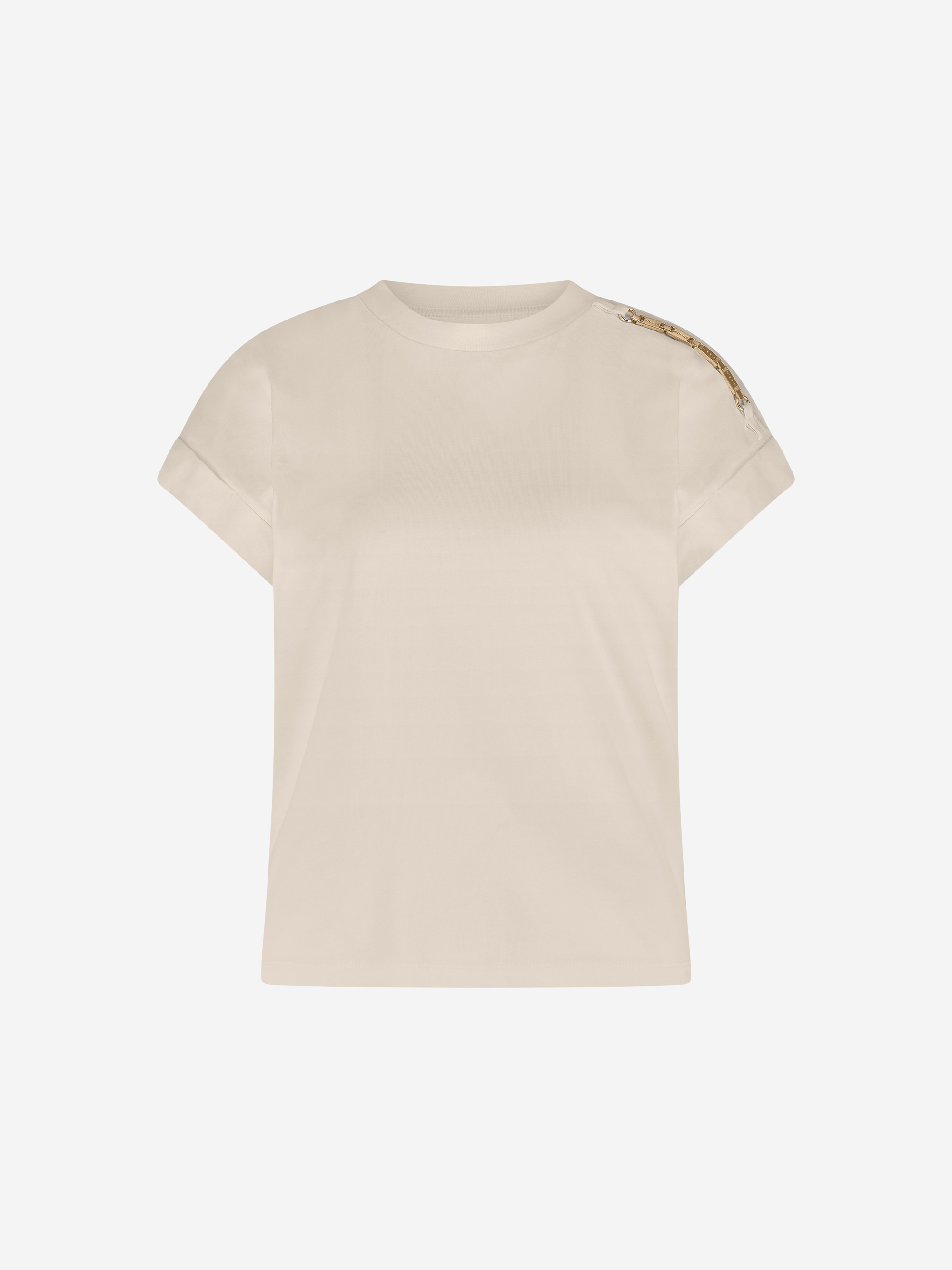 T-shirt met ketting detail