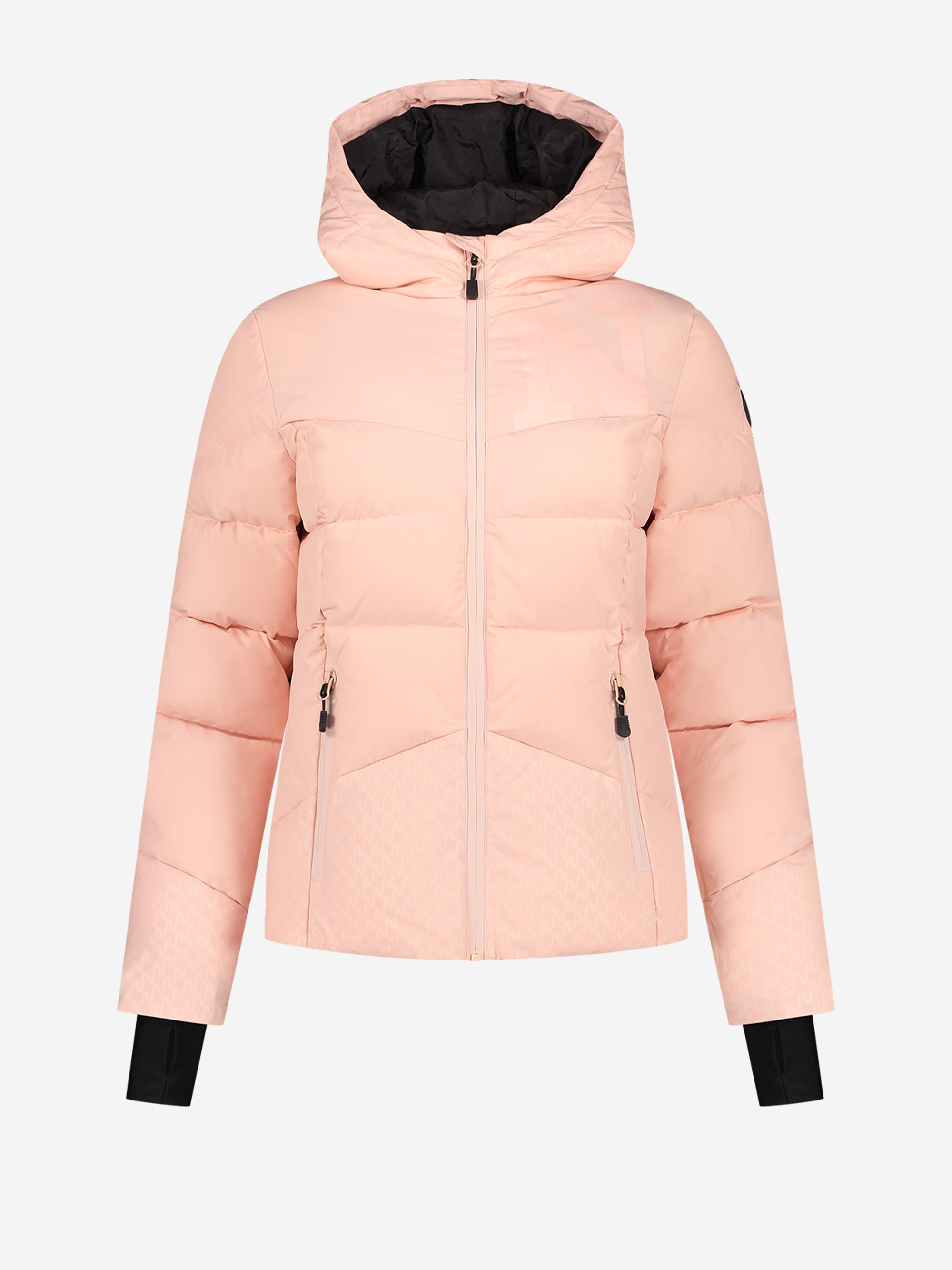 N logo ski jacket 