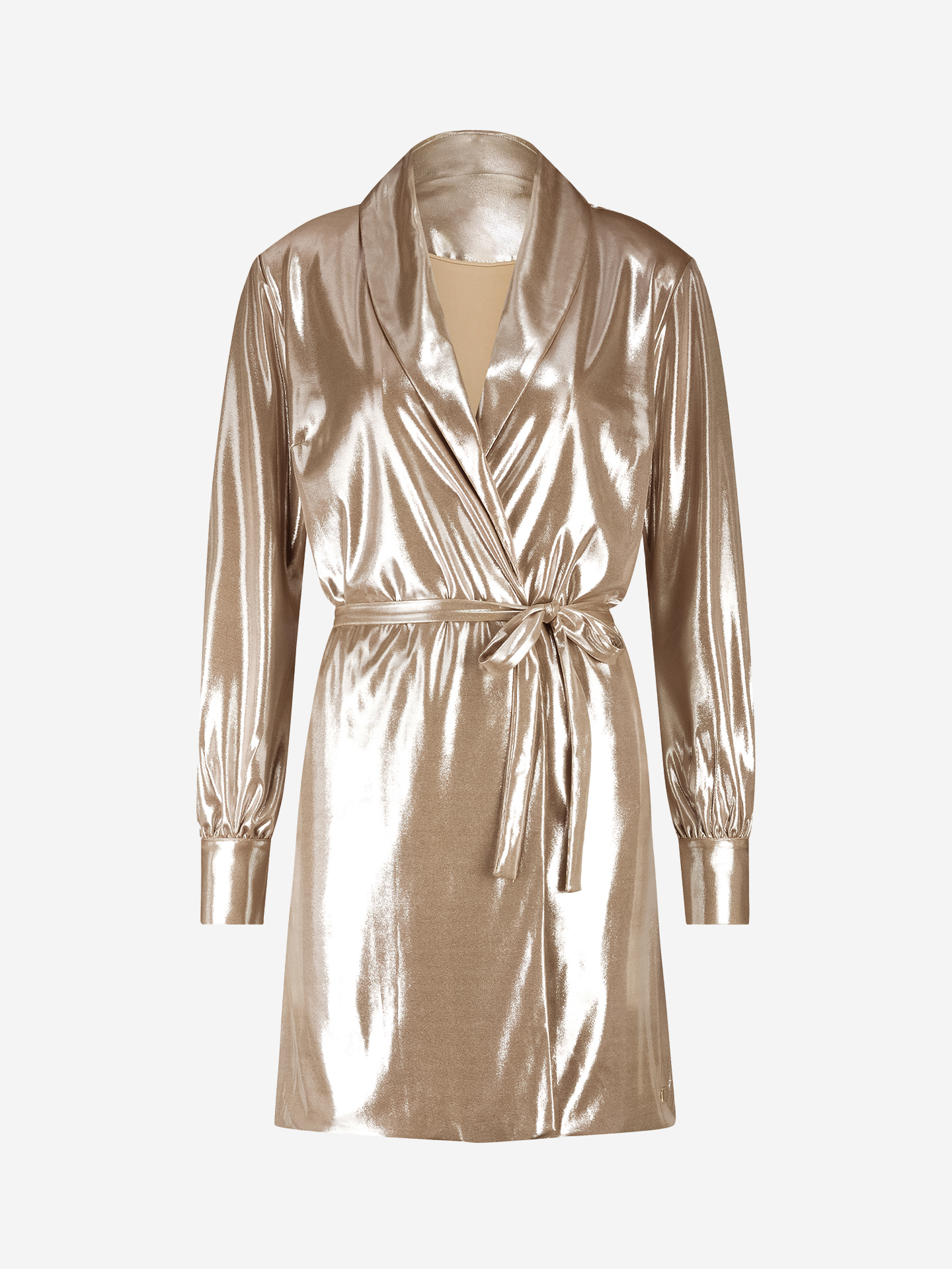 Metallic look jurk 