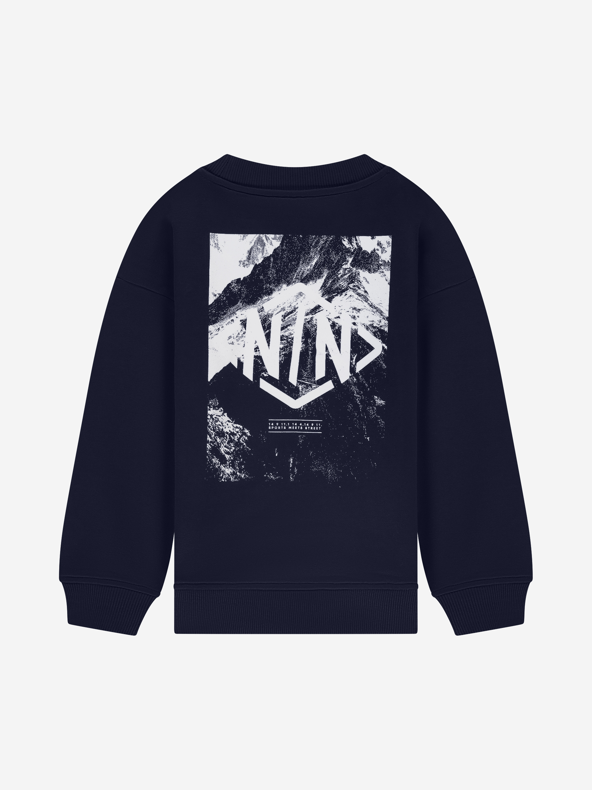 Sweater with logo and graphic print