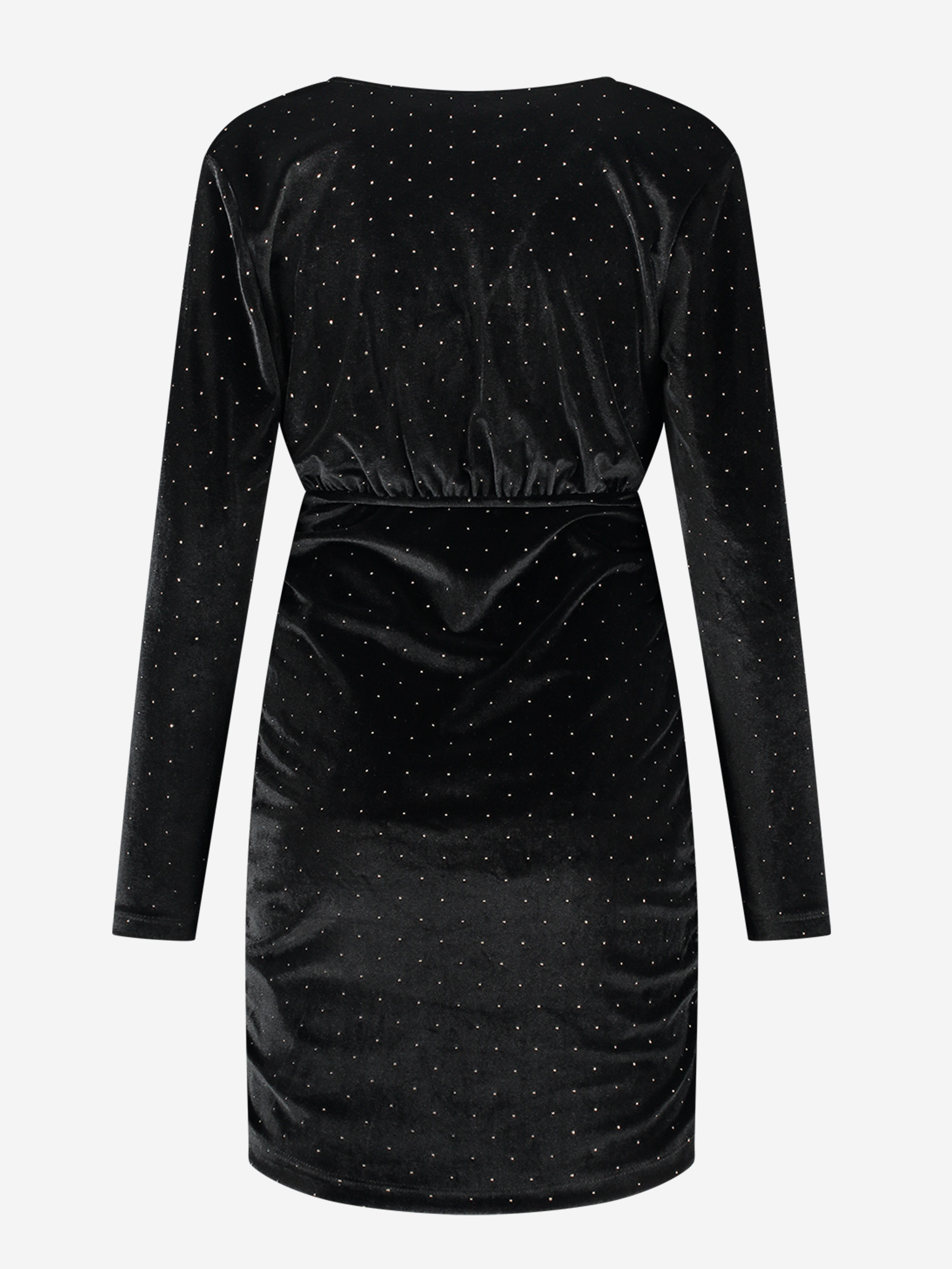 Velvet foil dress