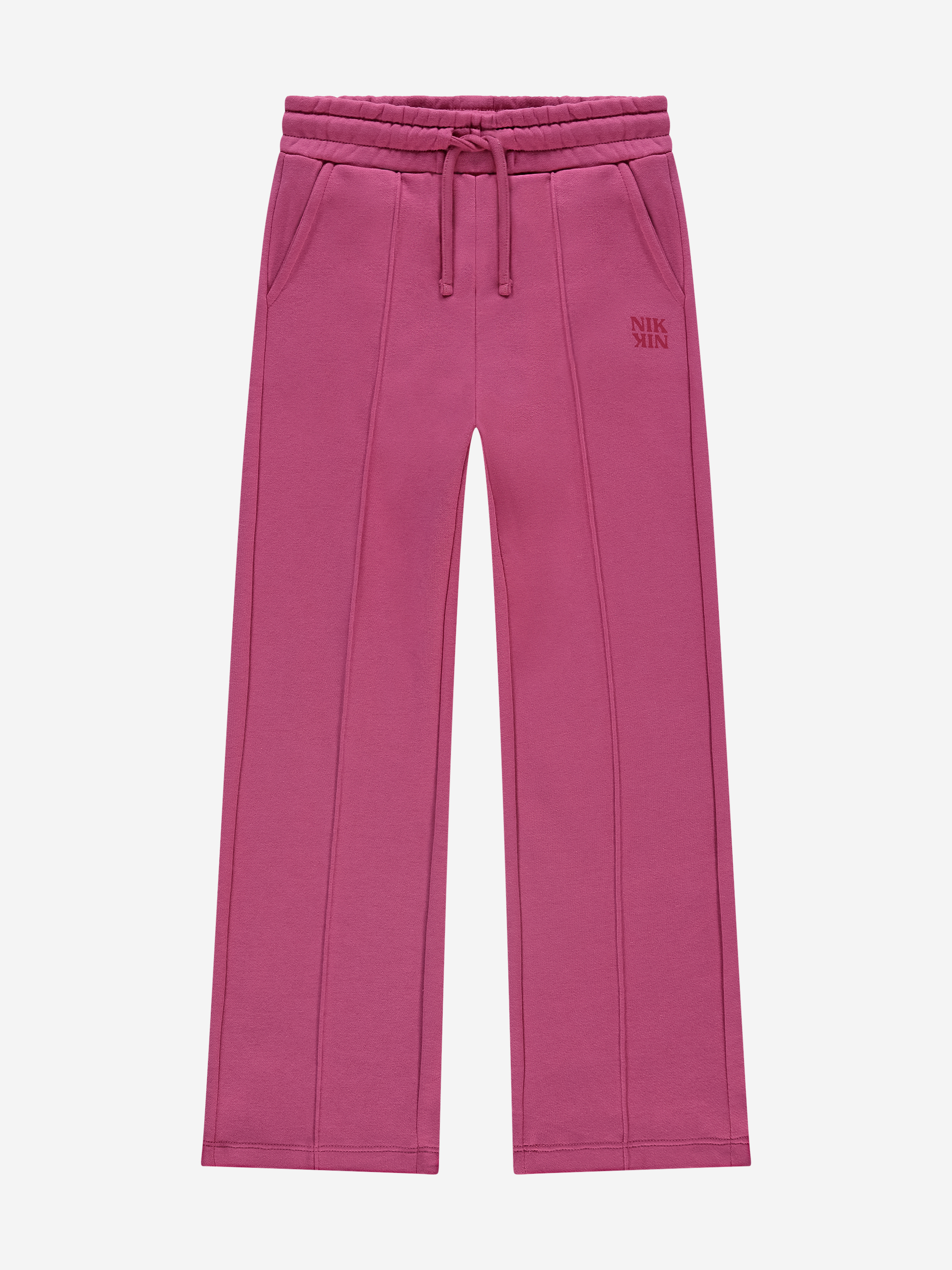Joggers with elastic waistband and drawstring