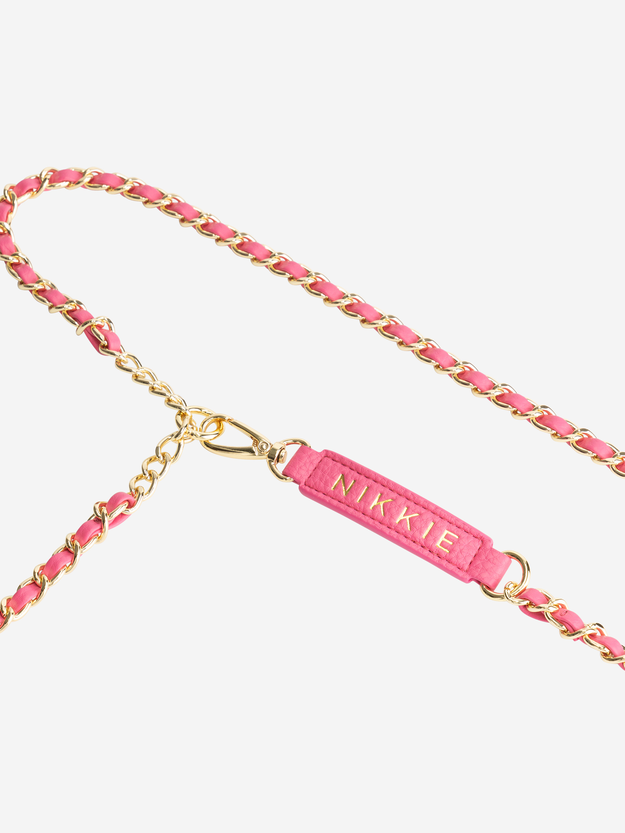Ketting riem met N-logo