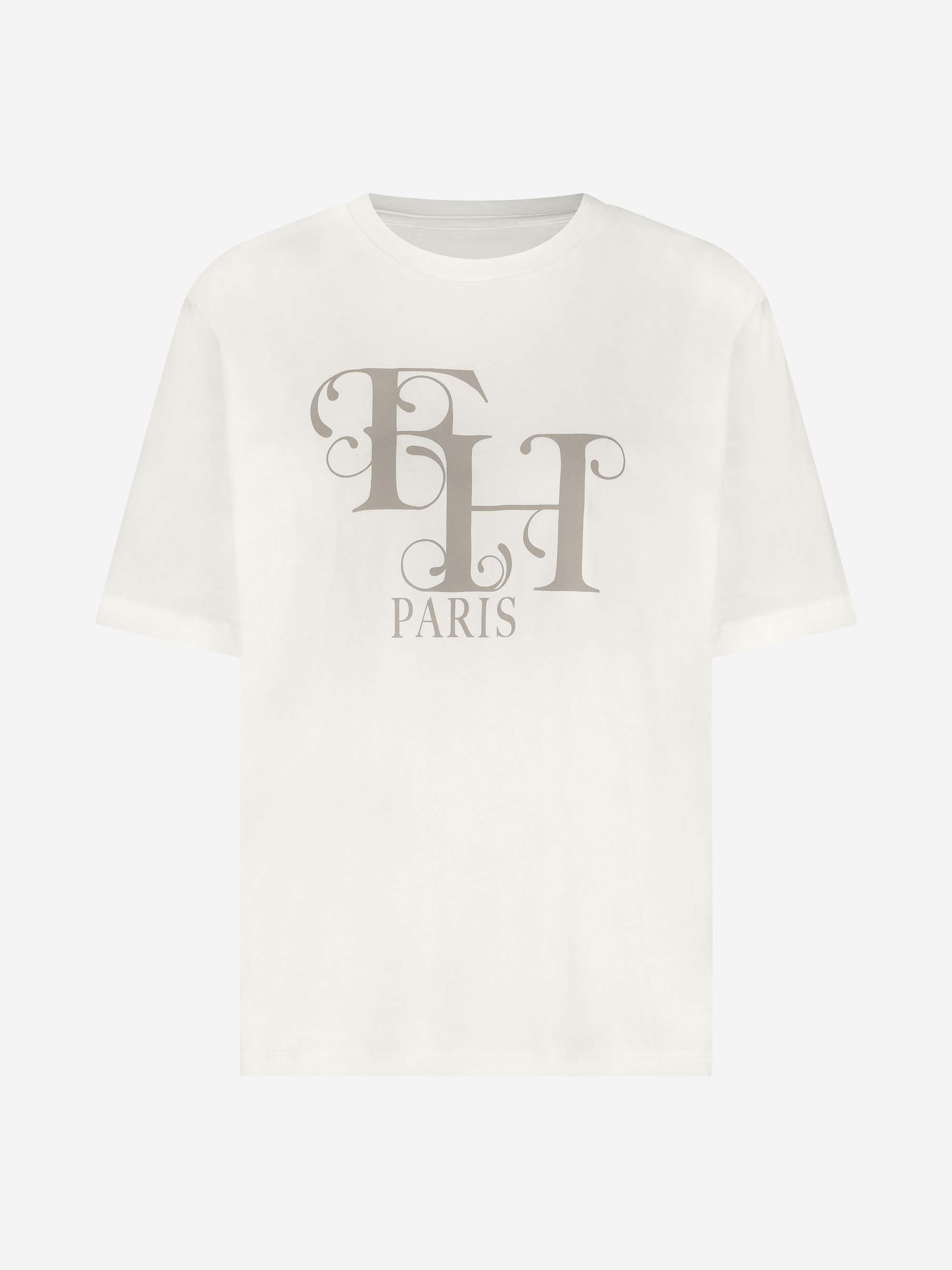 Loose T-shirt with FH Paris logo