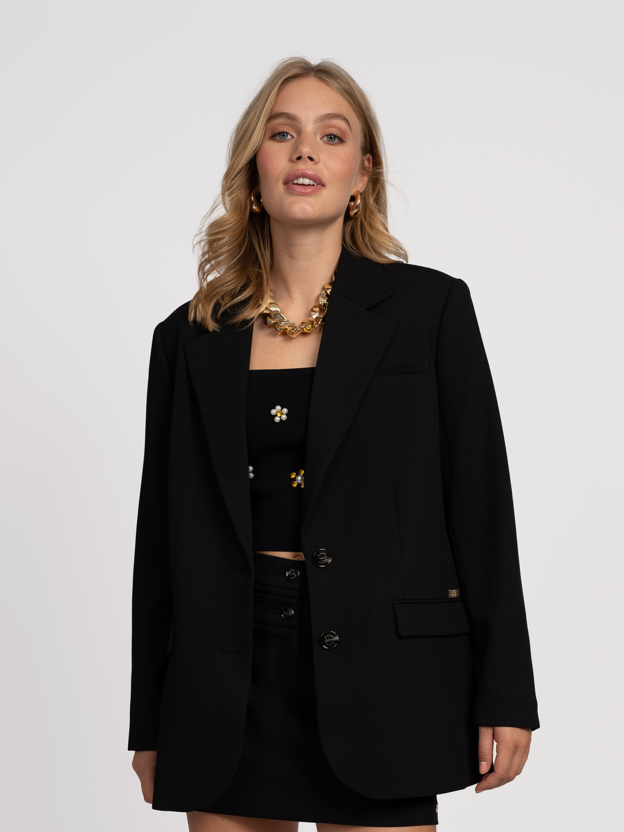 Losvallende blazer