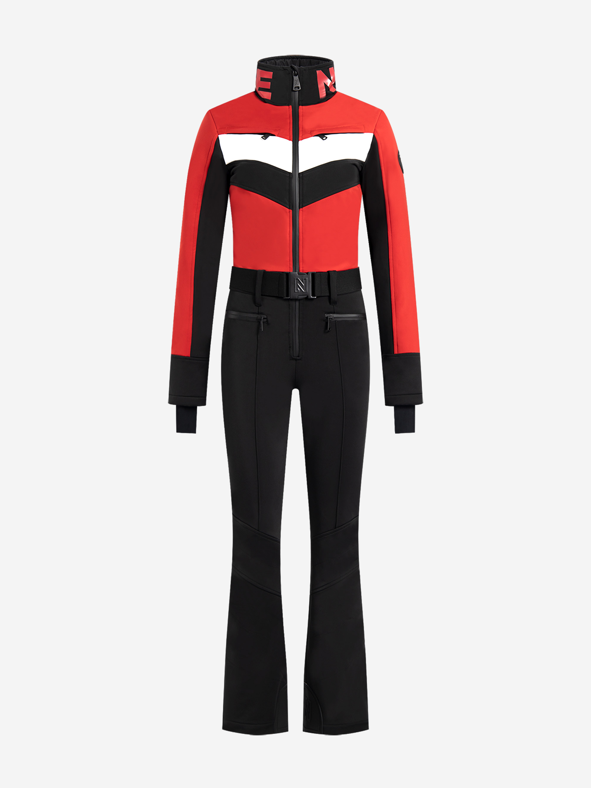 Colorblock Ski Jumpsuit 