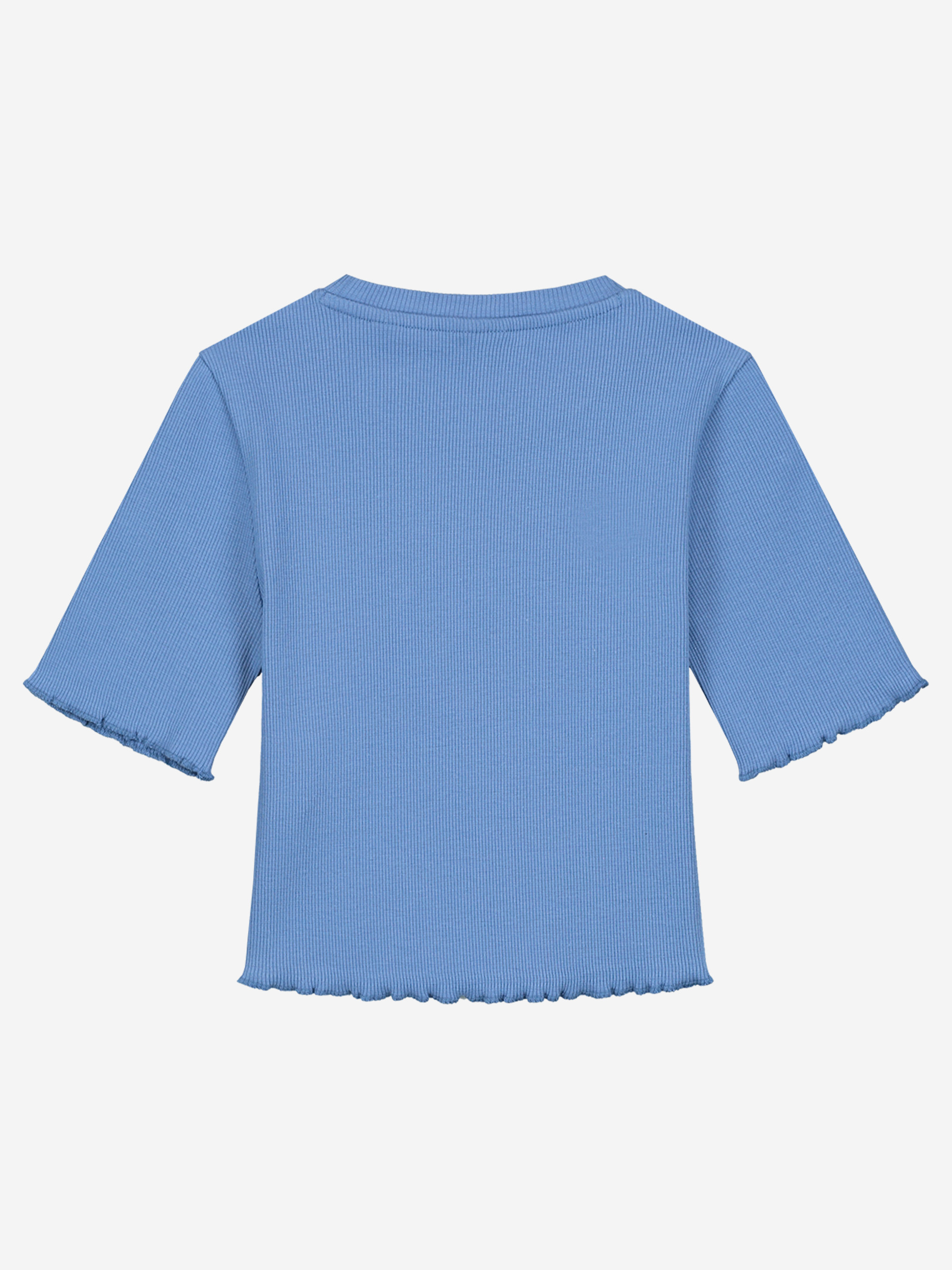 Ribbed shirt with NIK&NIK logo