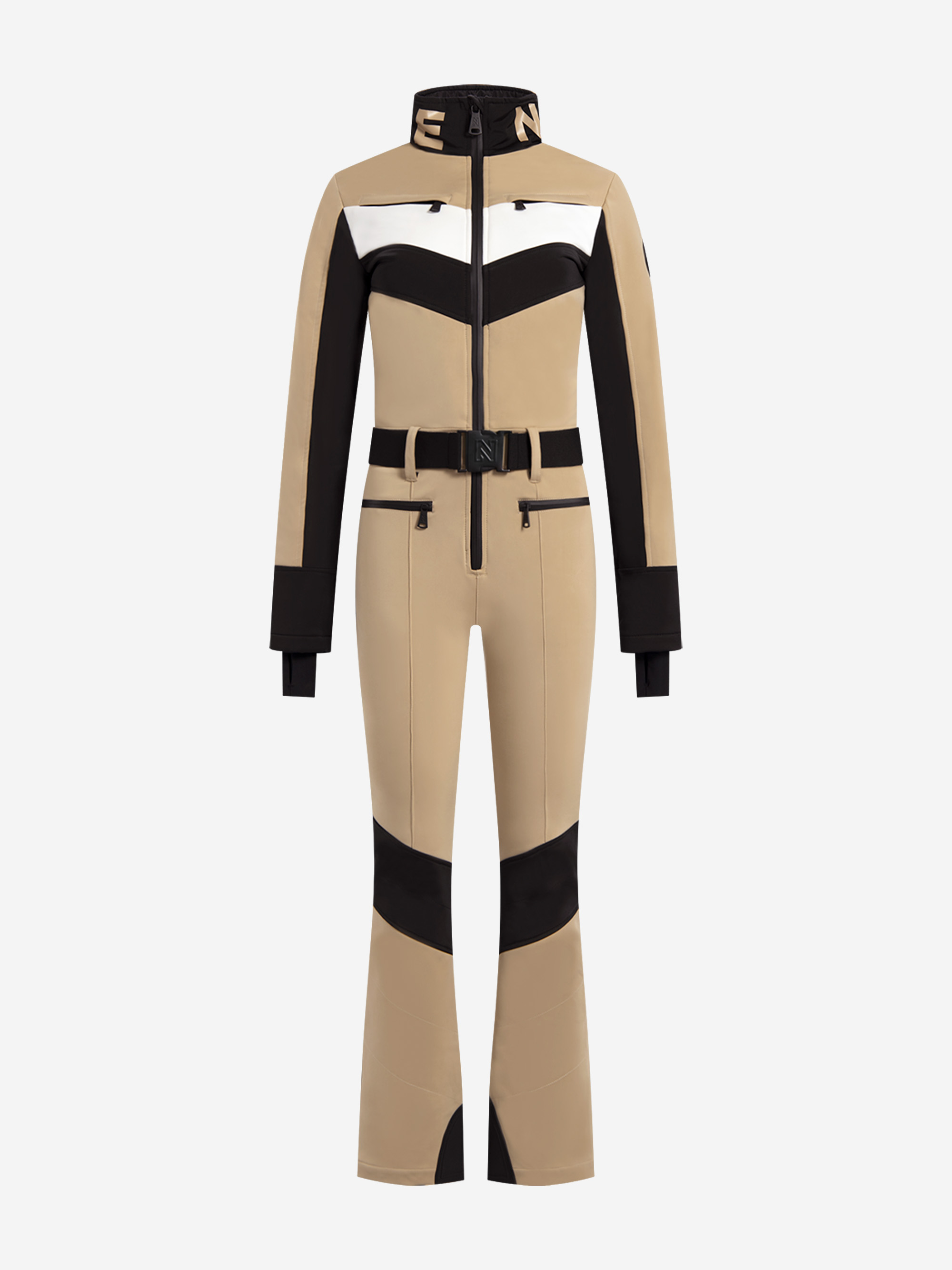 Colorblock Ski Jumpsuit 