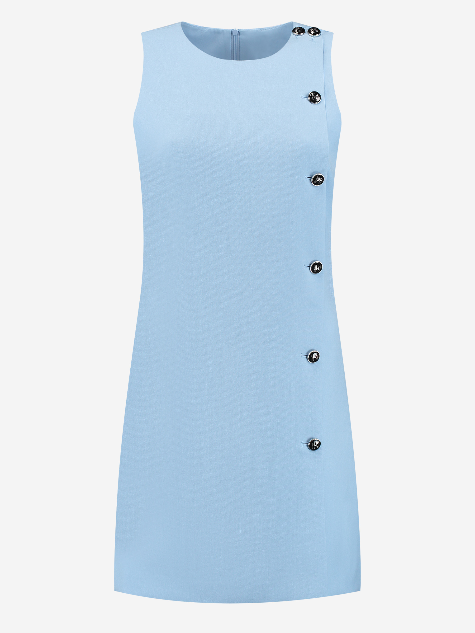 Dress with buttons