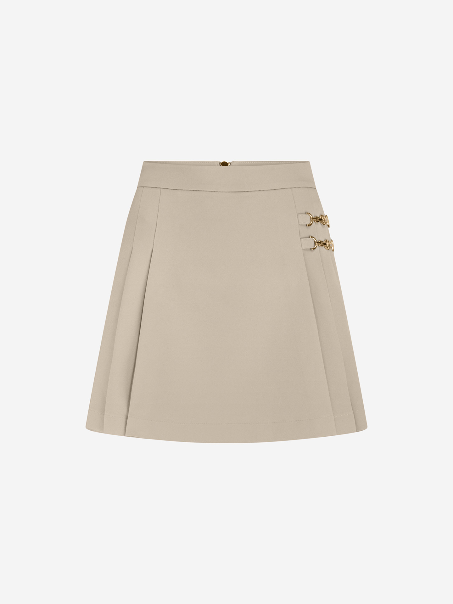 A-line skirt with chain details