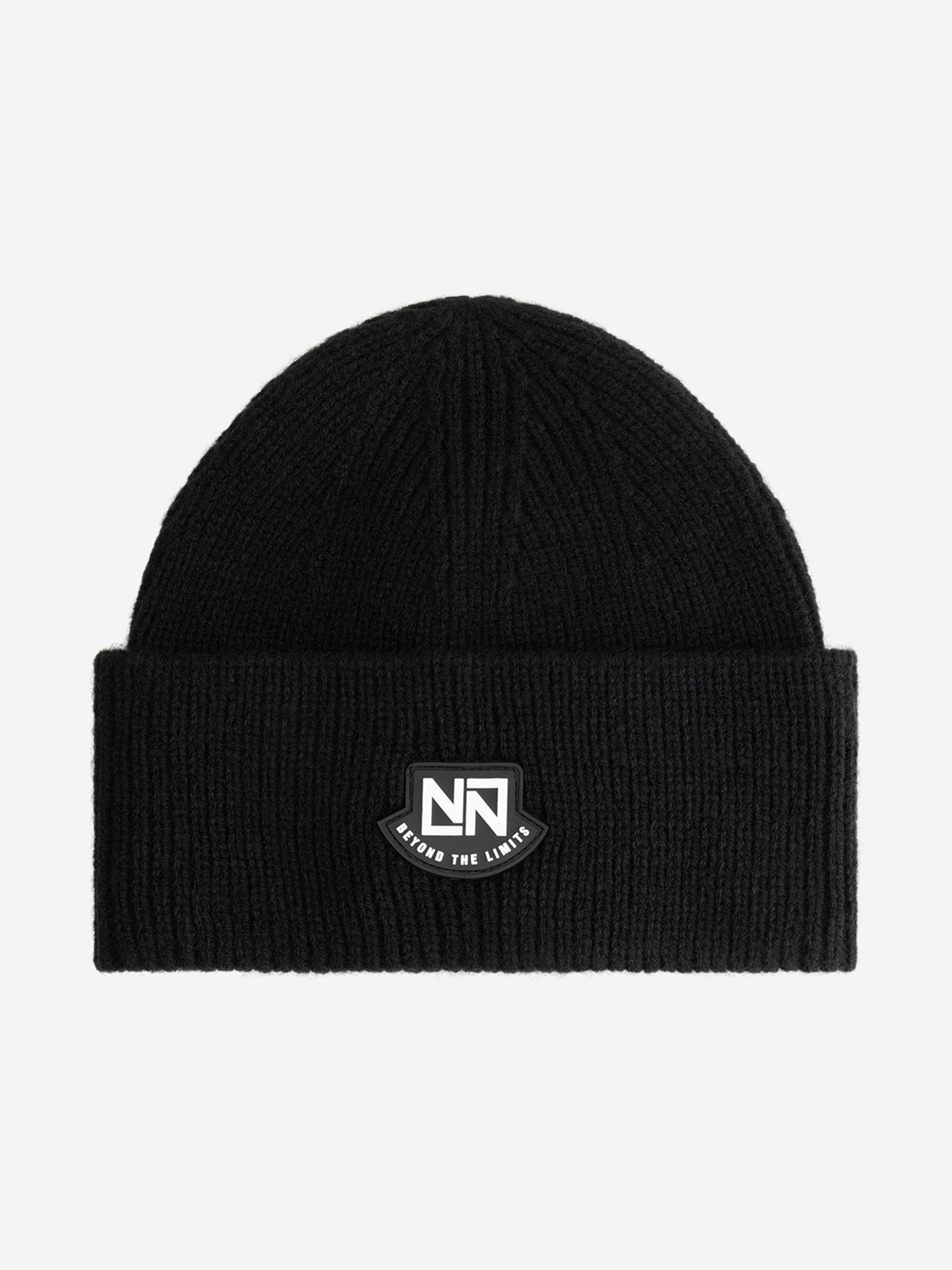 Knitted beanie with NIK&NIK logo patch
