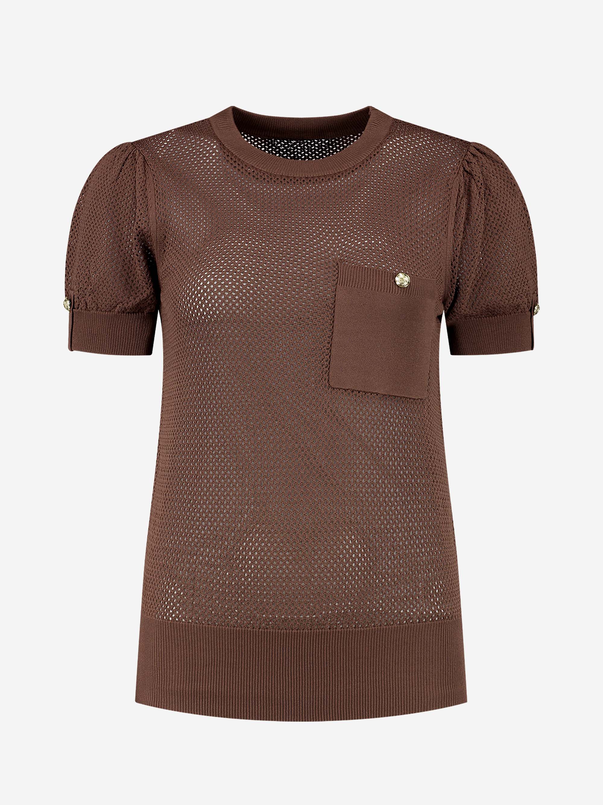T-shirt with chest pocket