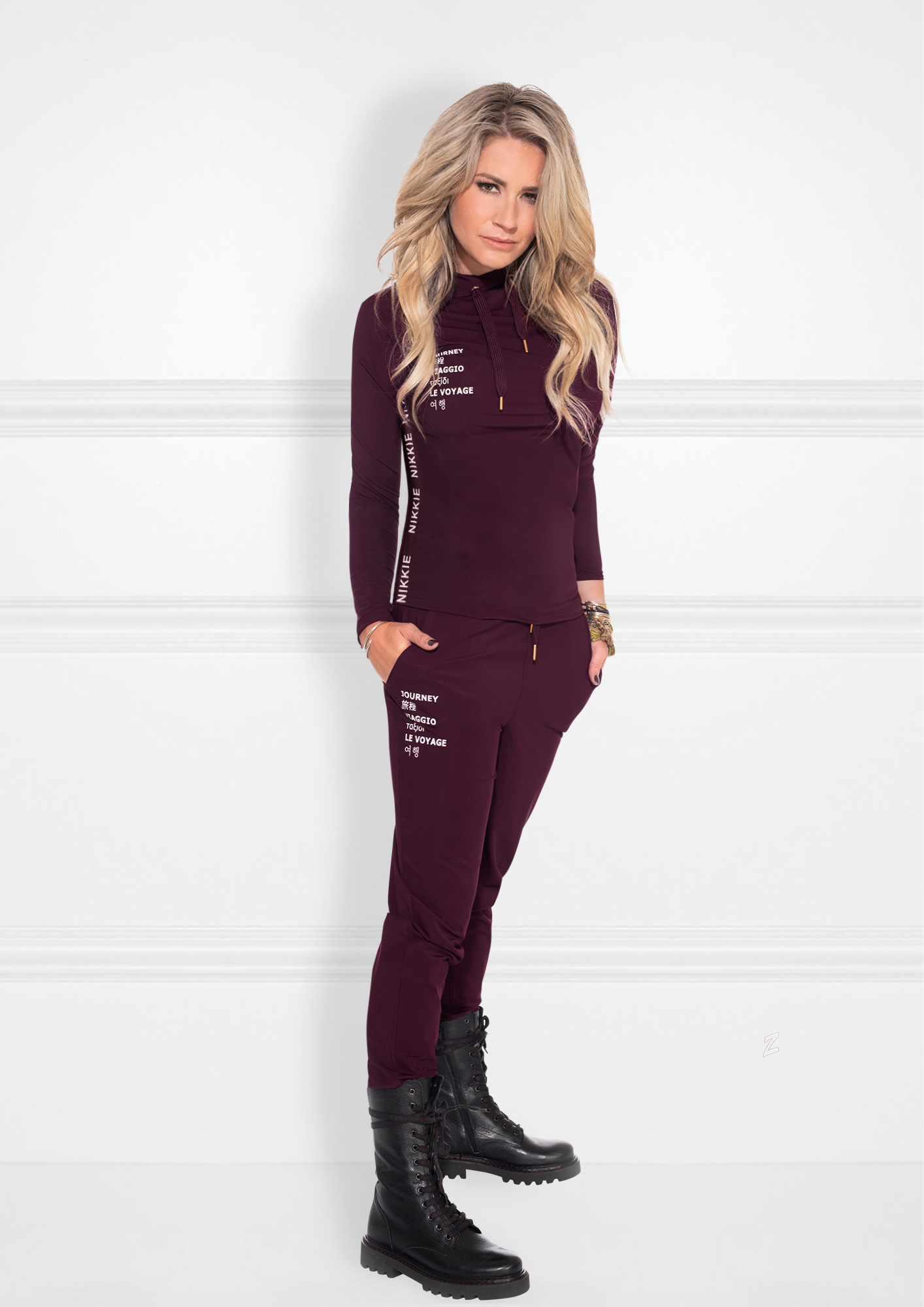 Suzy Text Pants