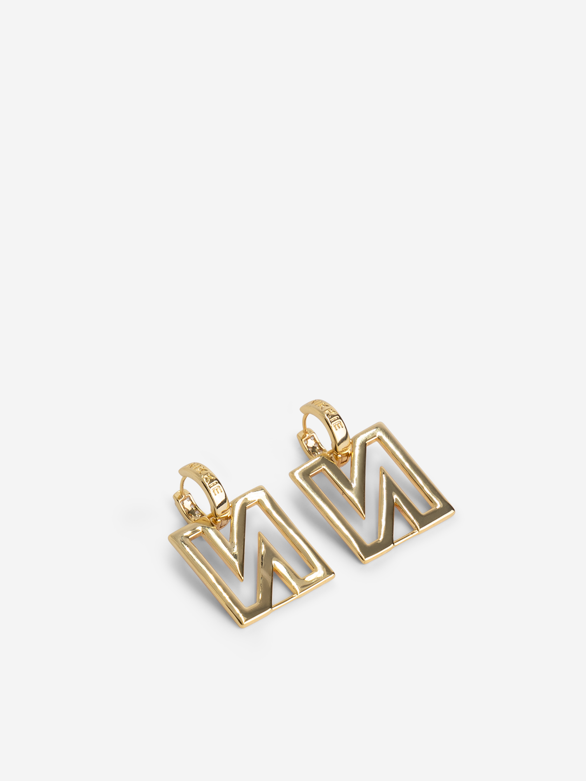 Candy Logo Strass Earrings
