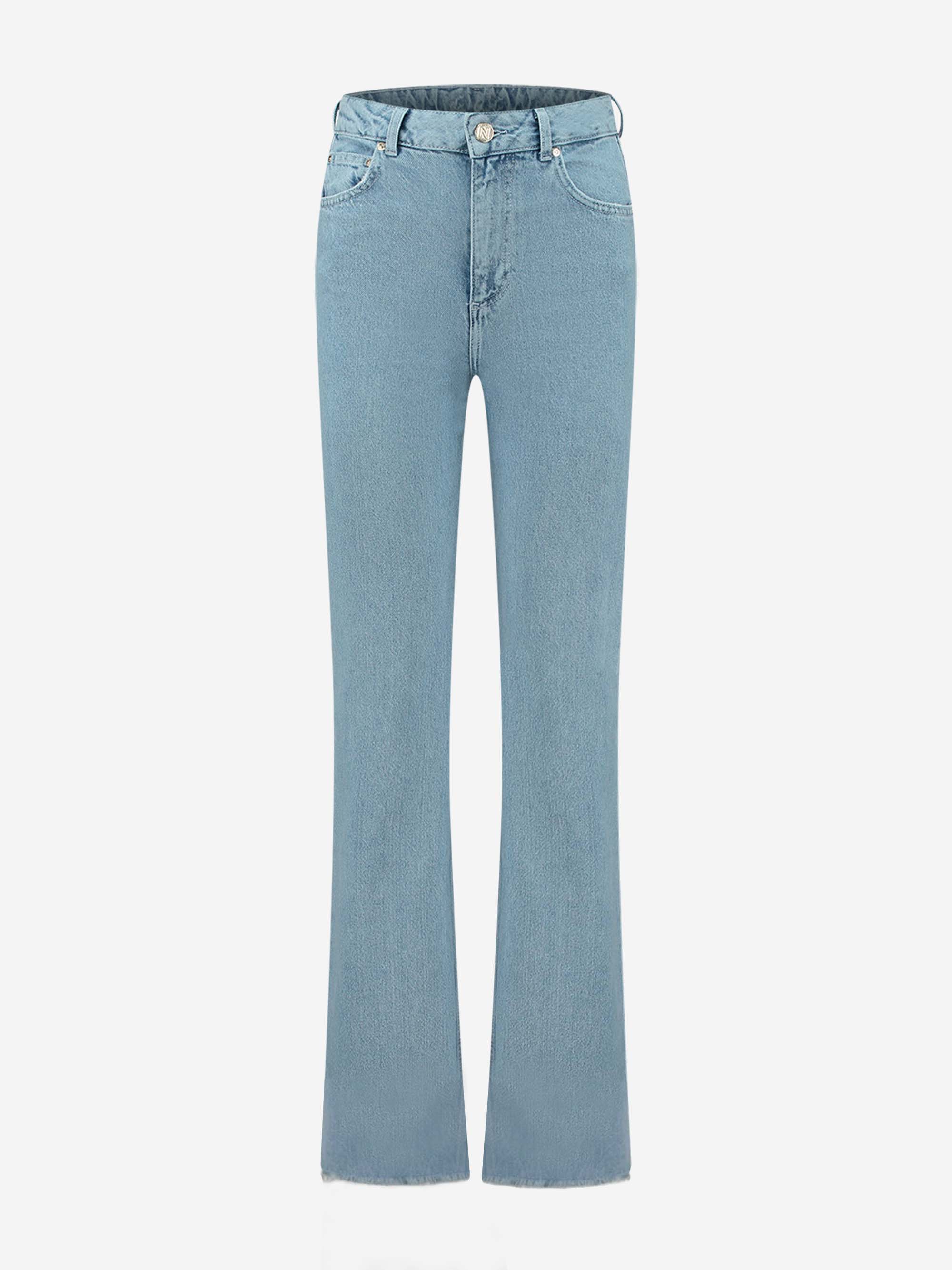 High rise denim jeans   