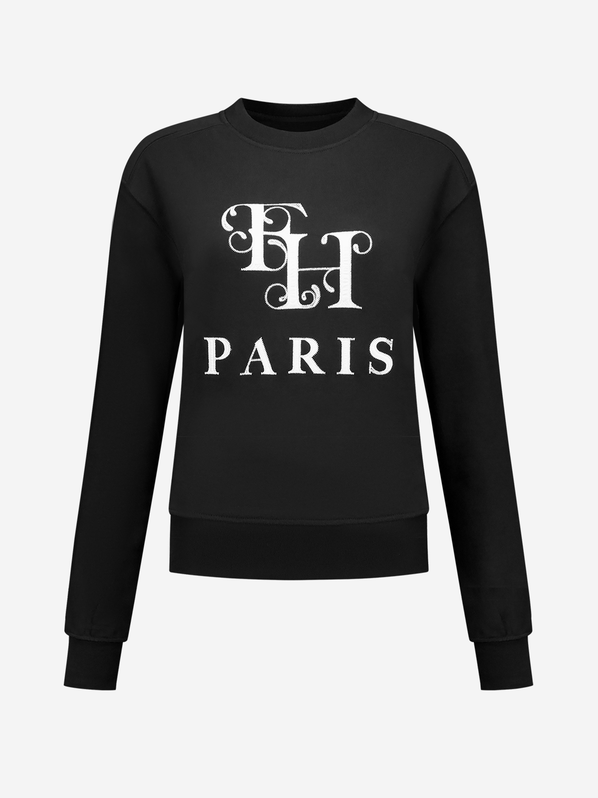 Sweater with embroidery logo 