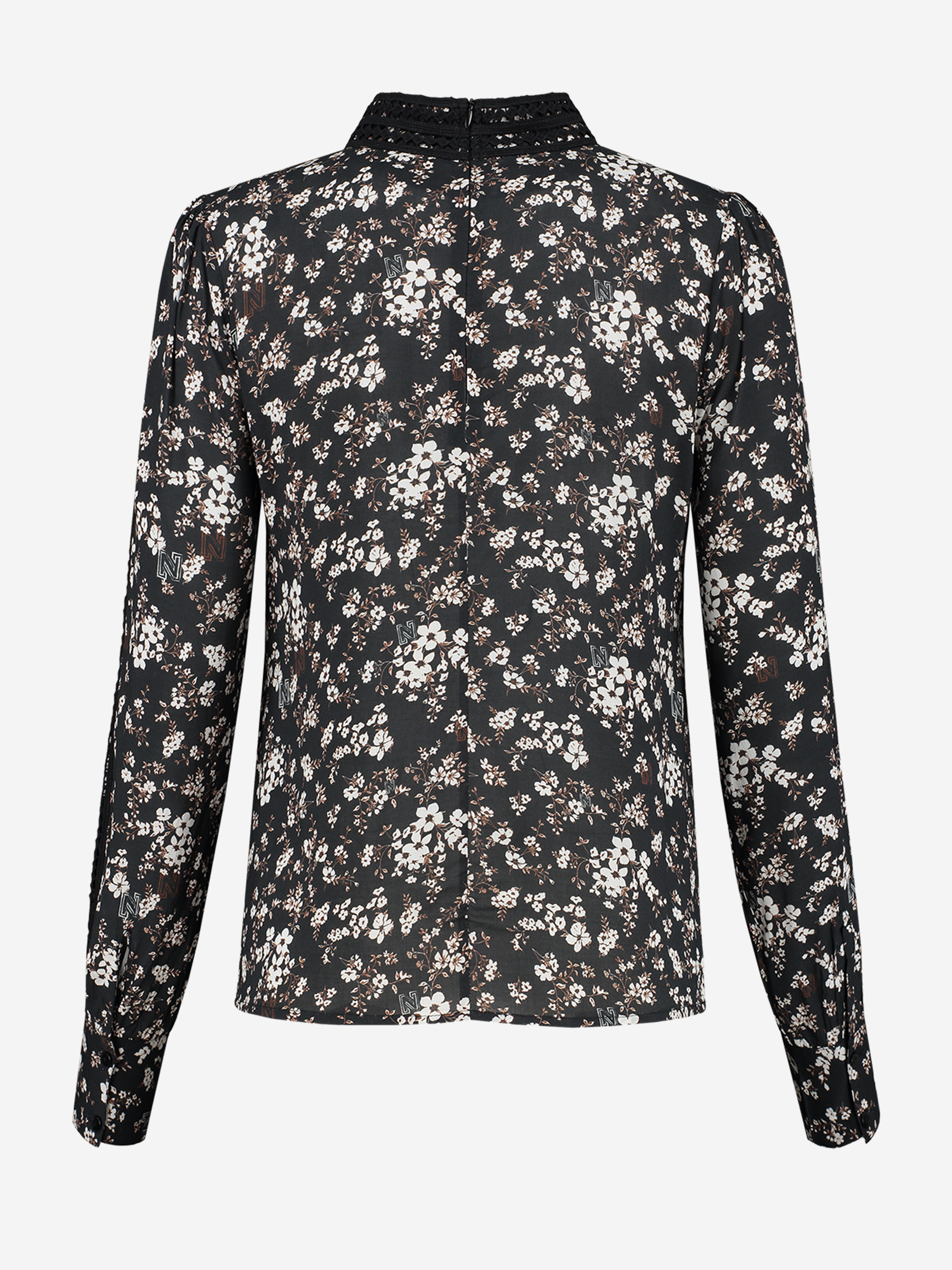 Tape Flower Blouse