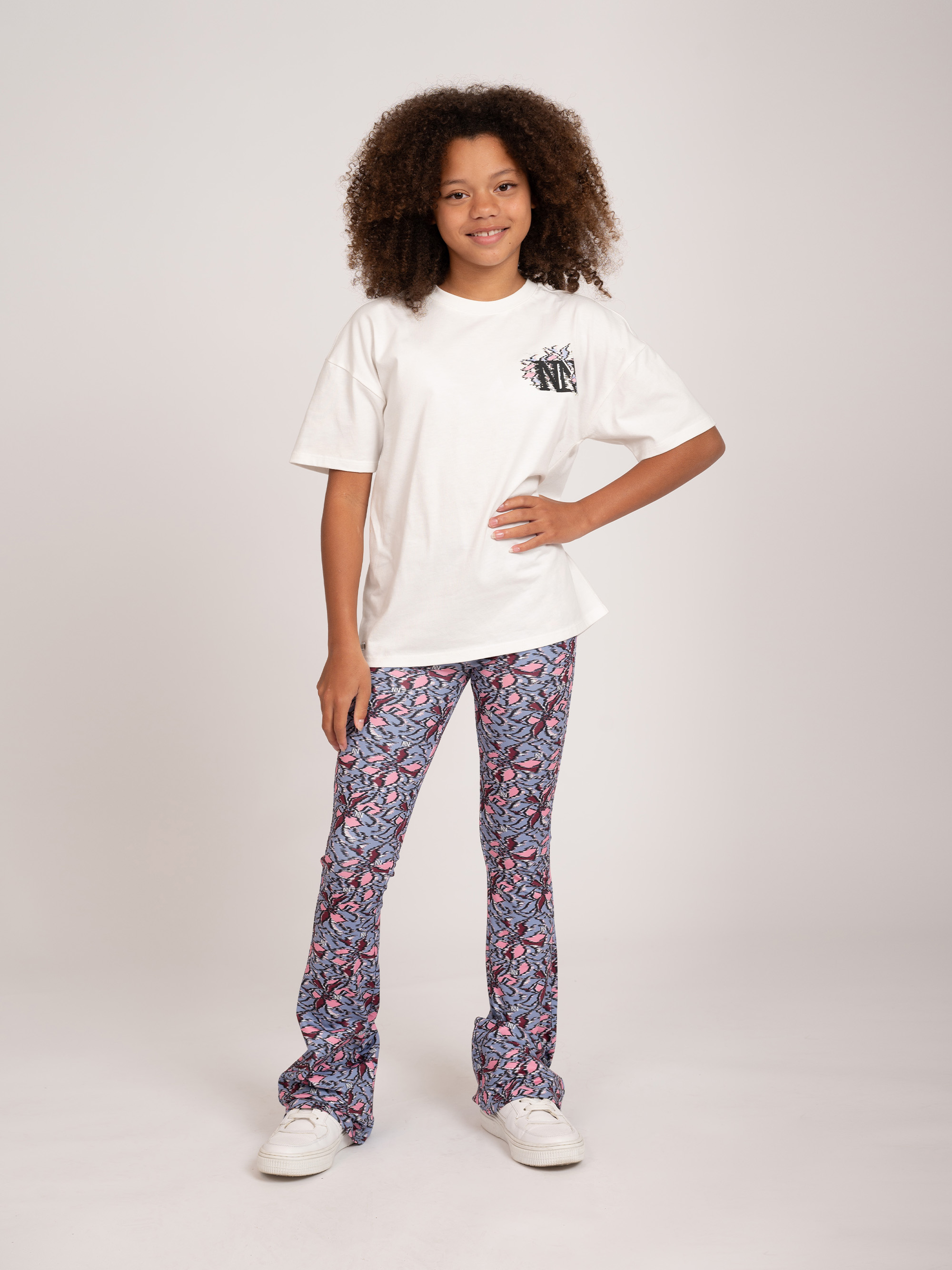 Printed Flared Pants