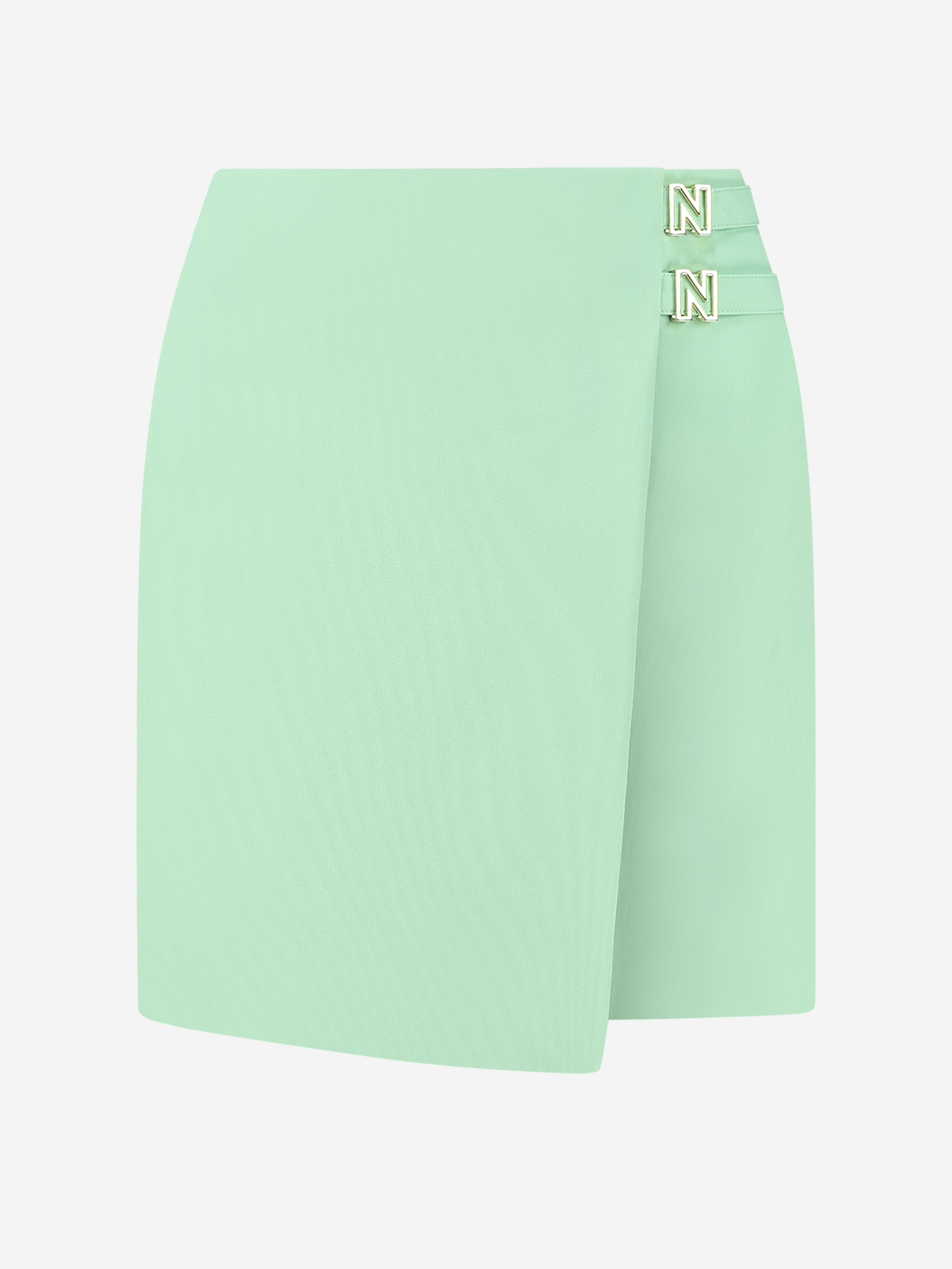 Mini skirt with N slides