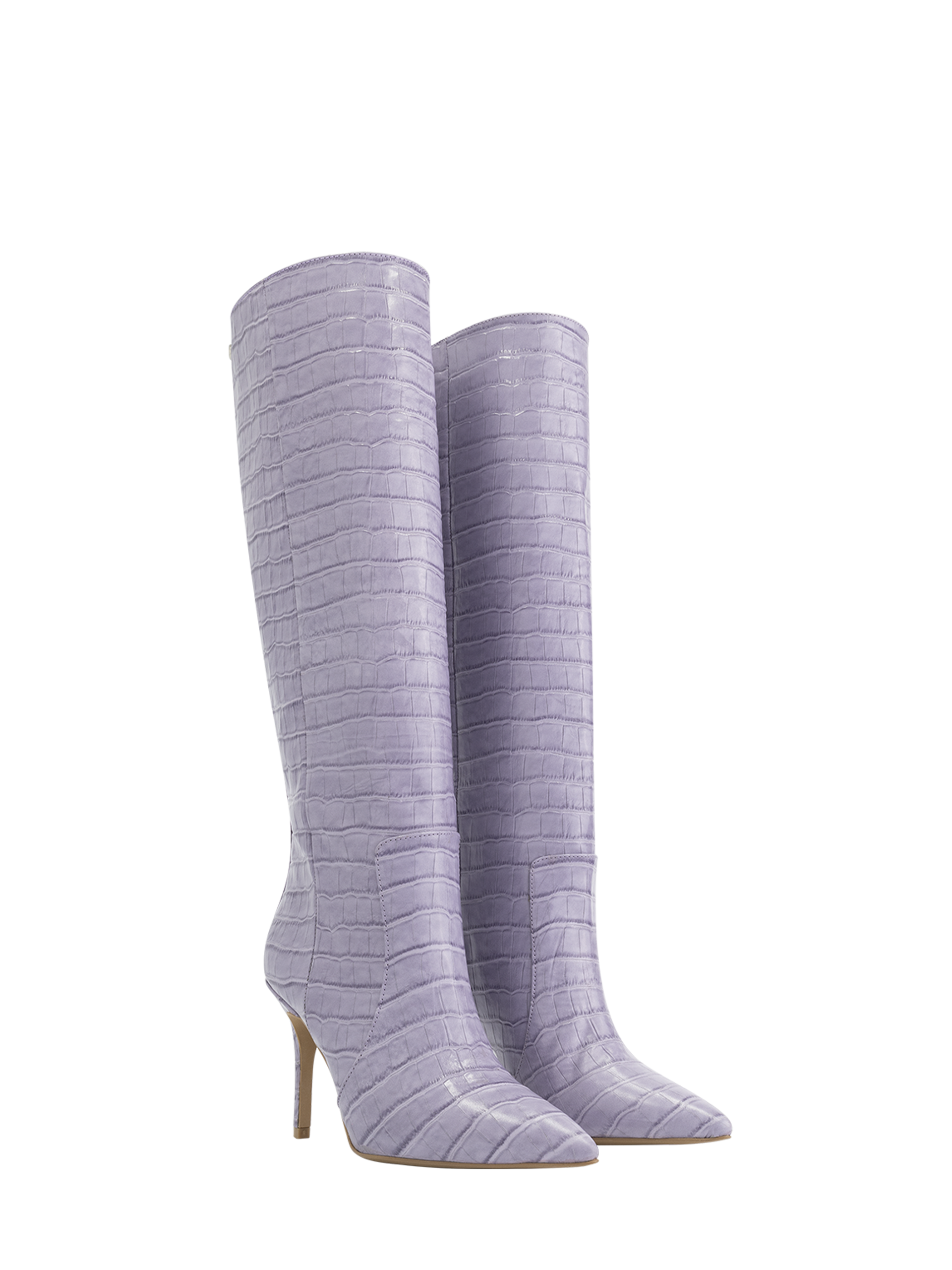 Croco High Boots