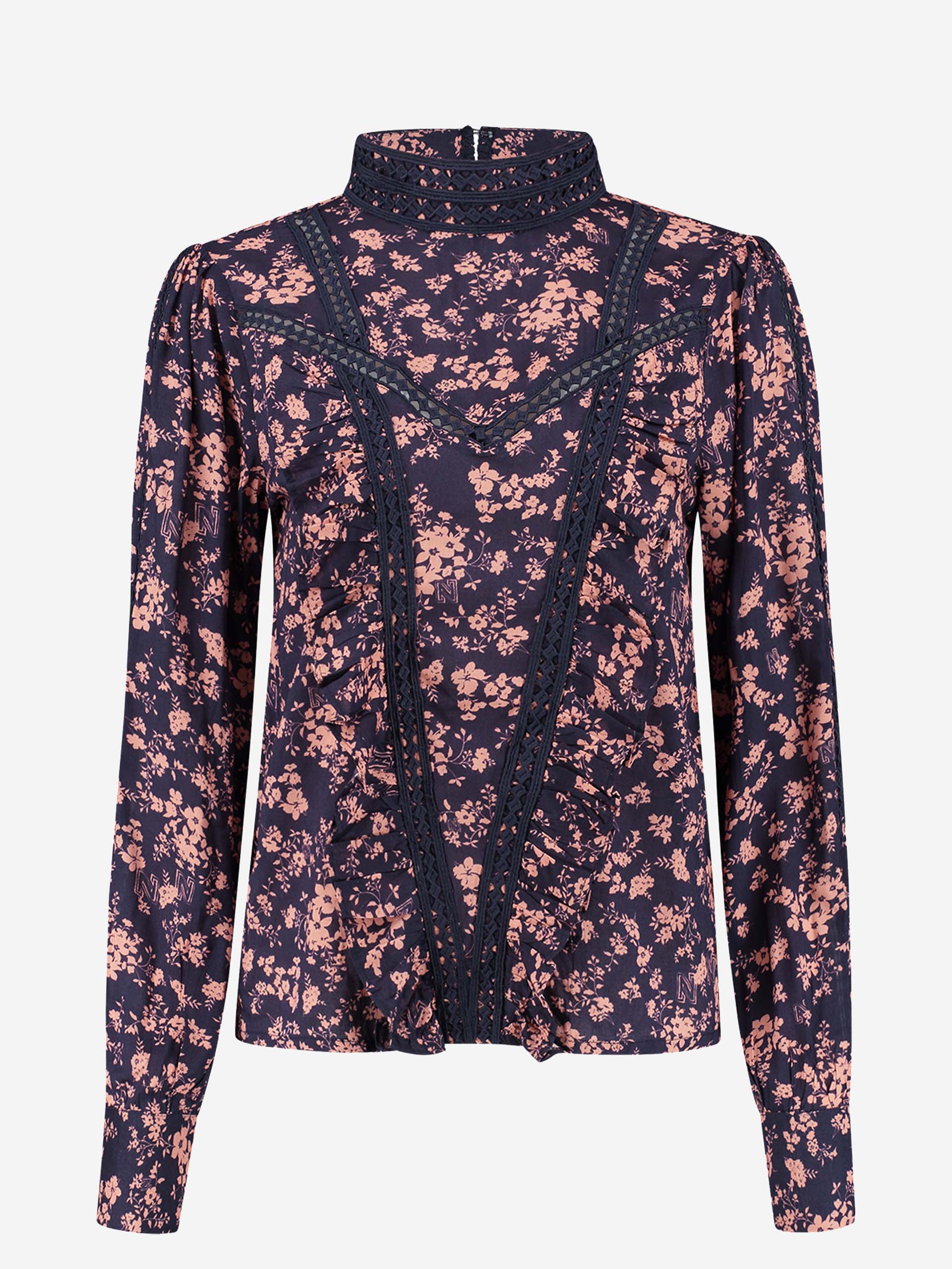 Tape Flower Blouse
