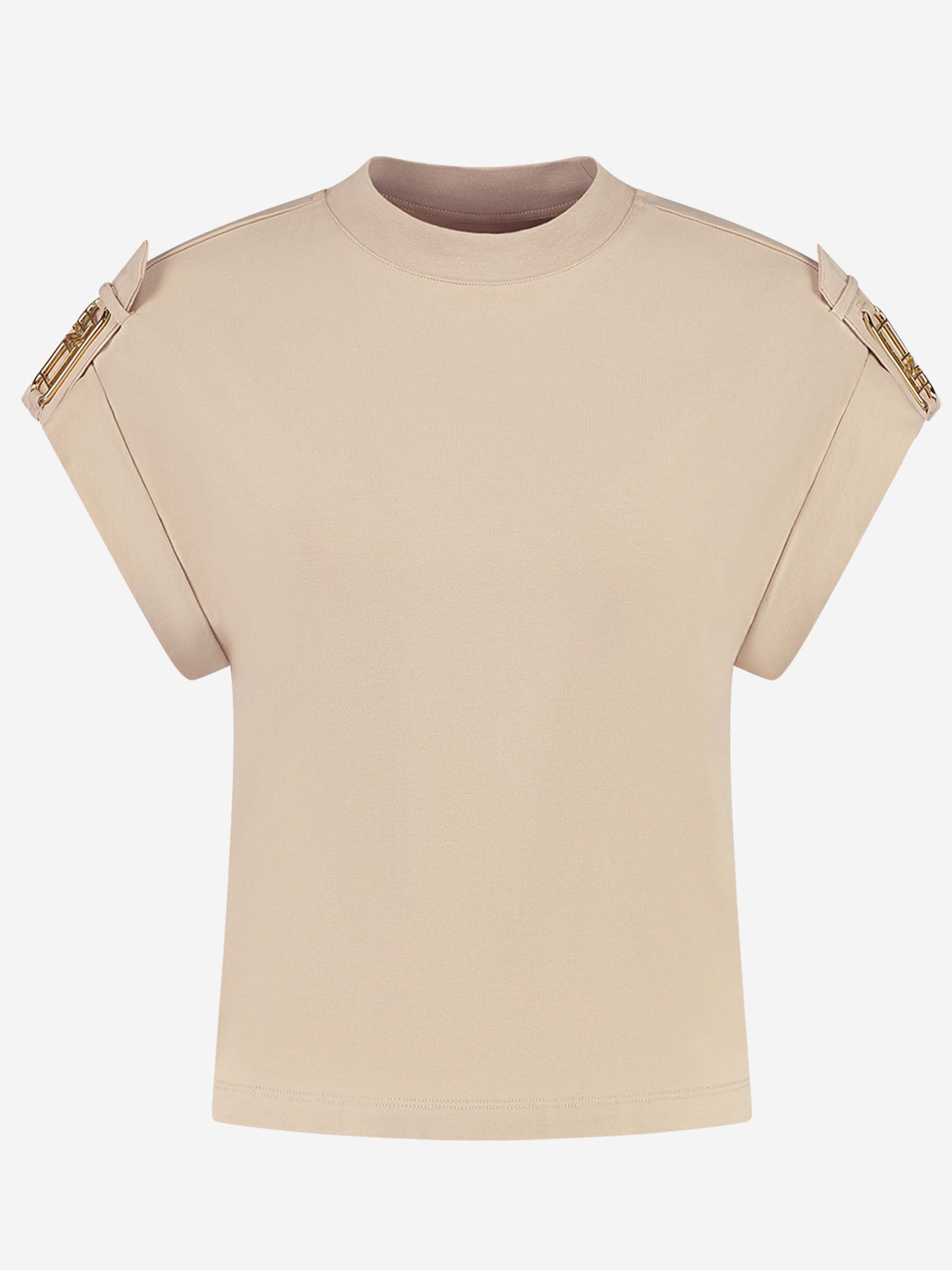 Epaulette Plate T-Shirt