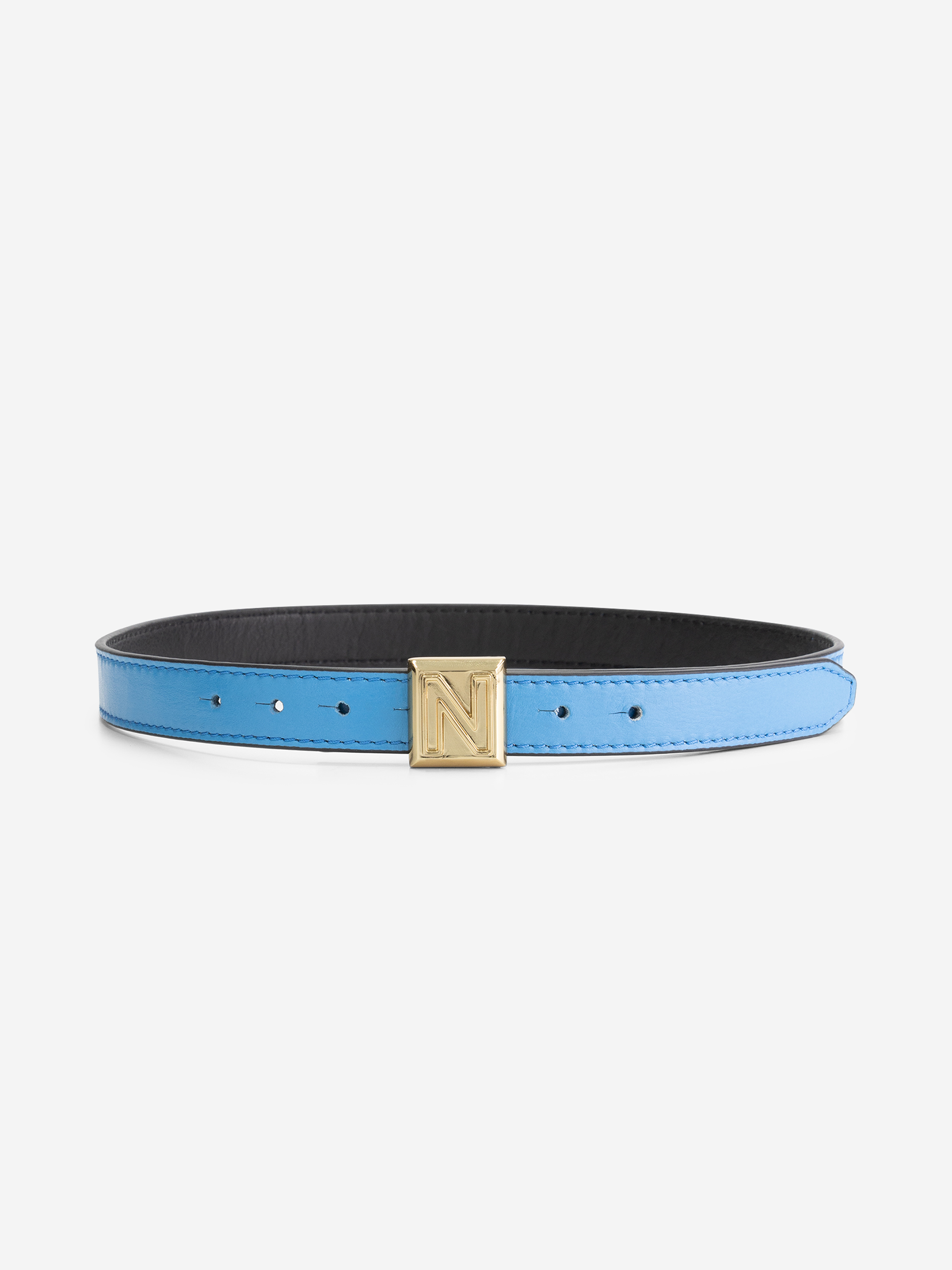 Two-sided leather Waist belt 