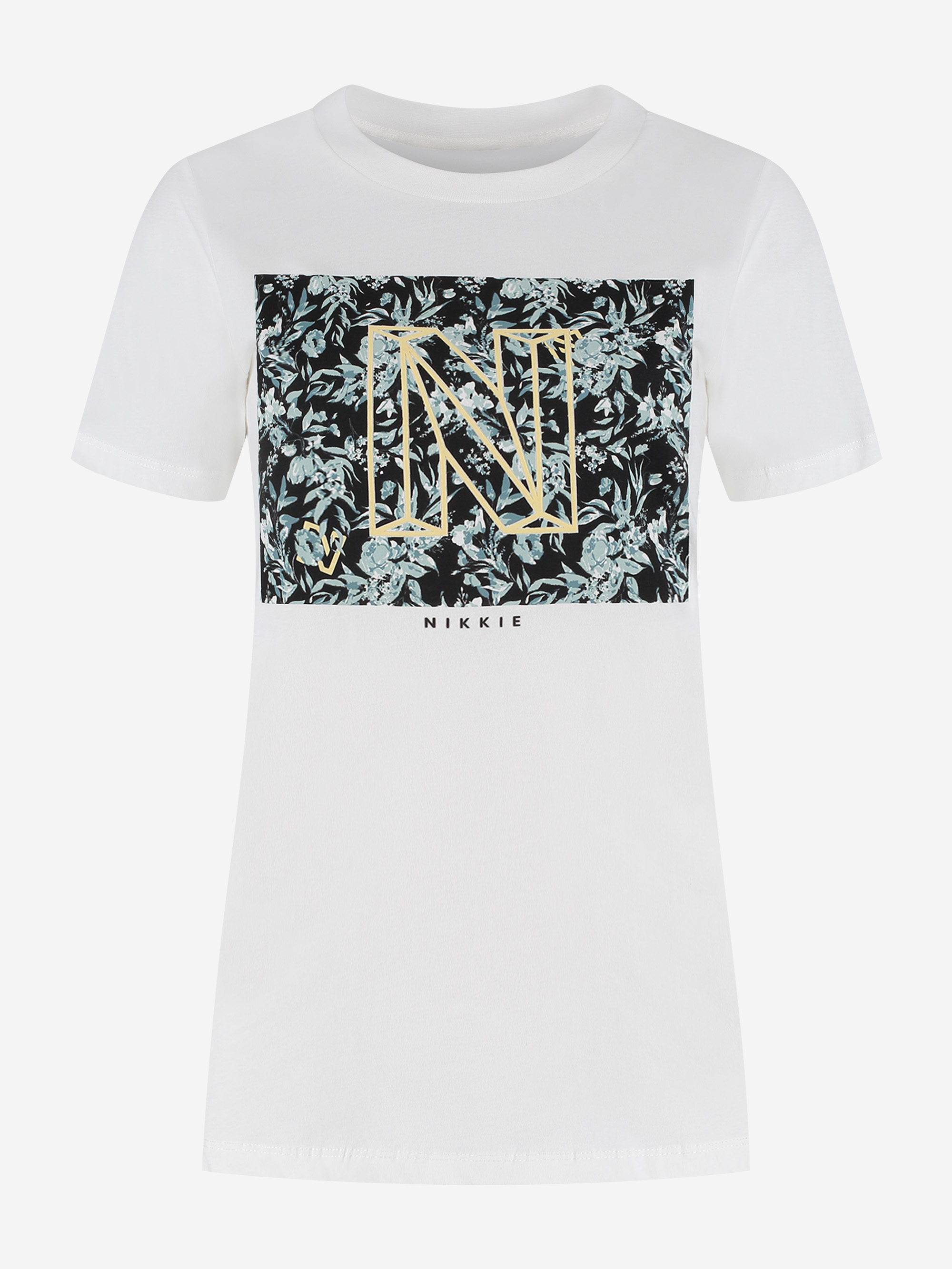 T-shirt with print and N logo