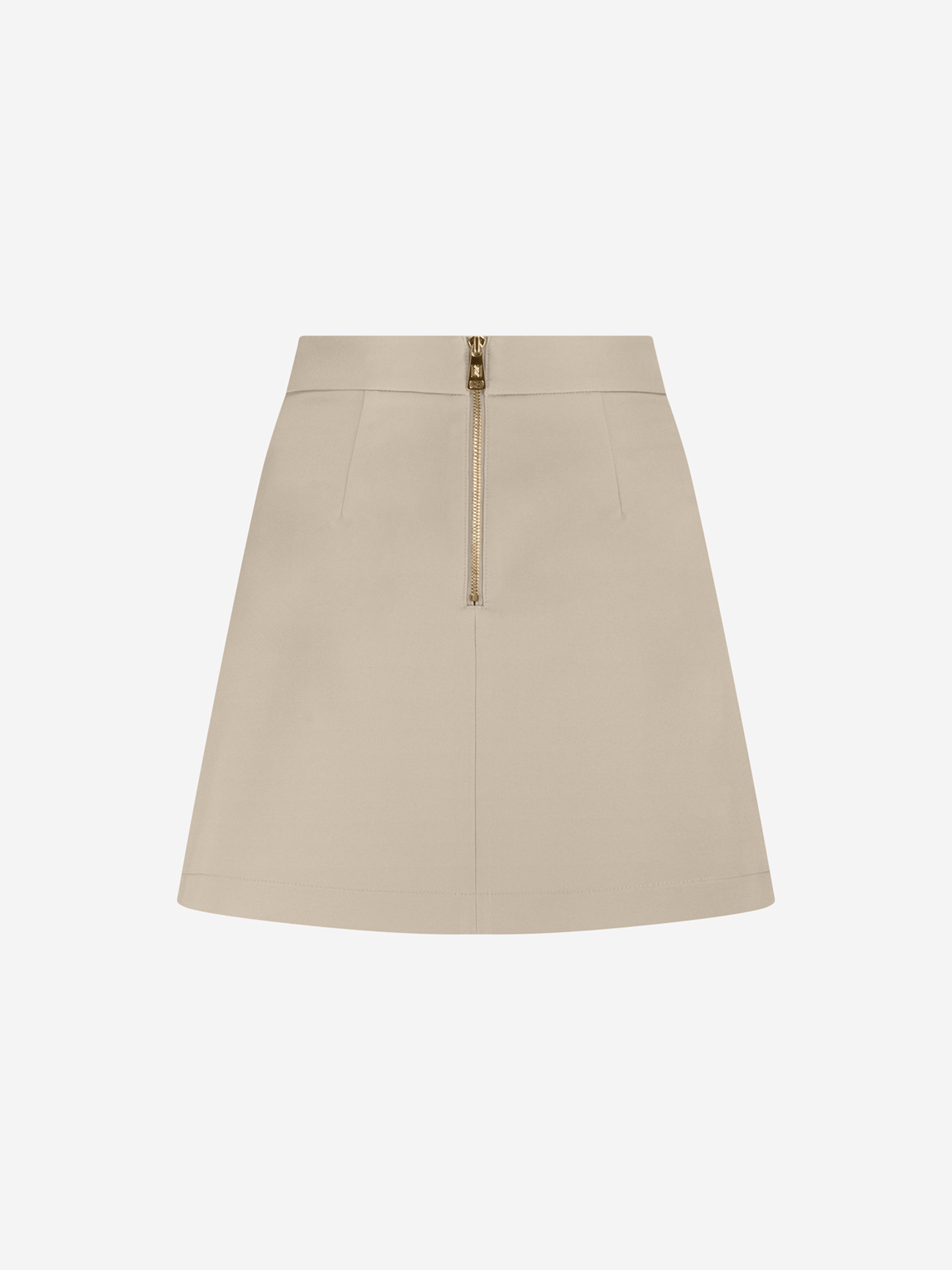 A-line skirt with chain details