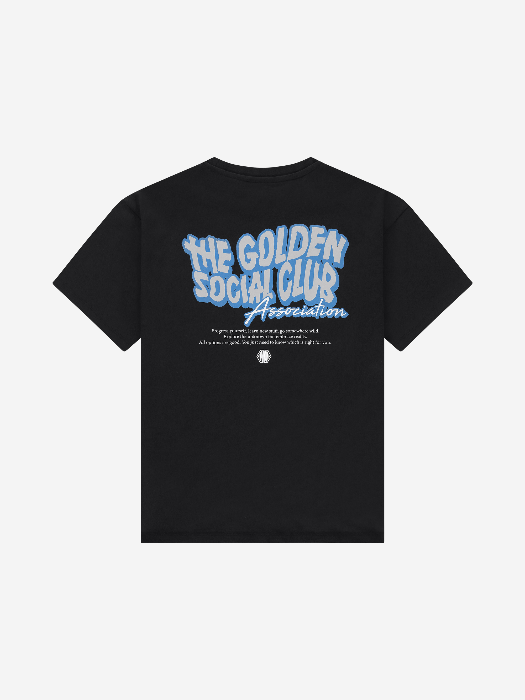 Oversized T-shirt with graphic print on the back