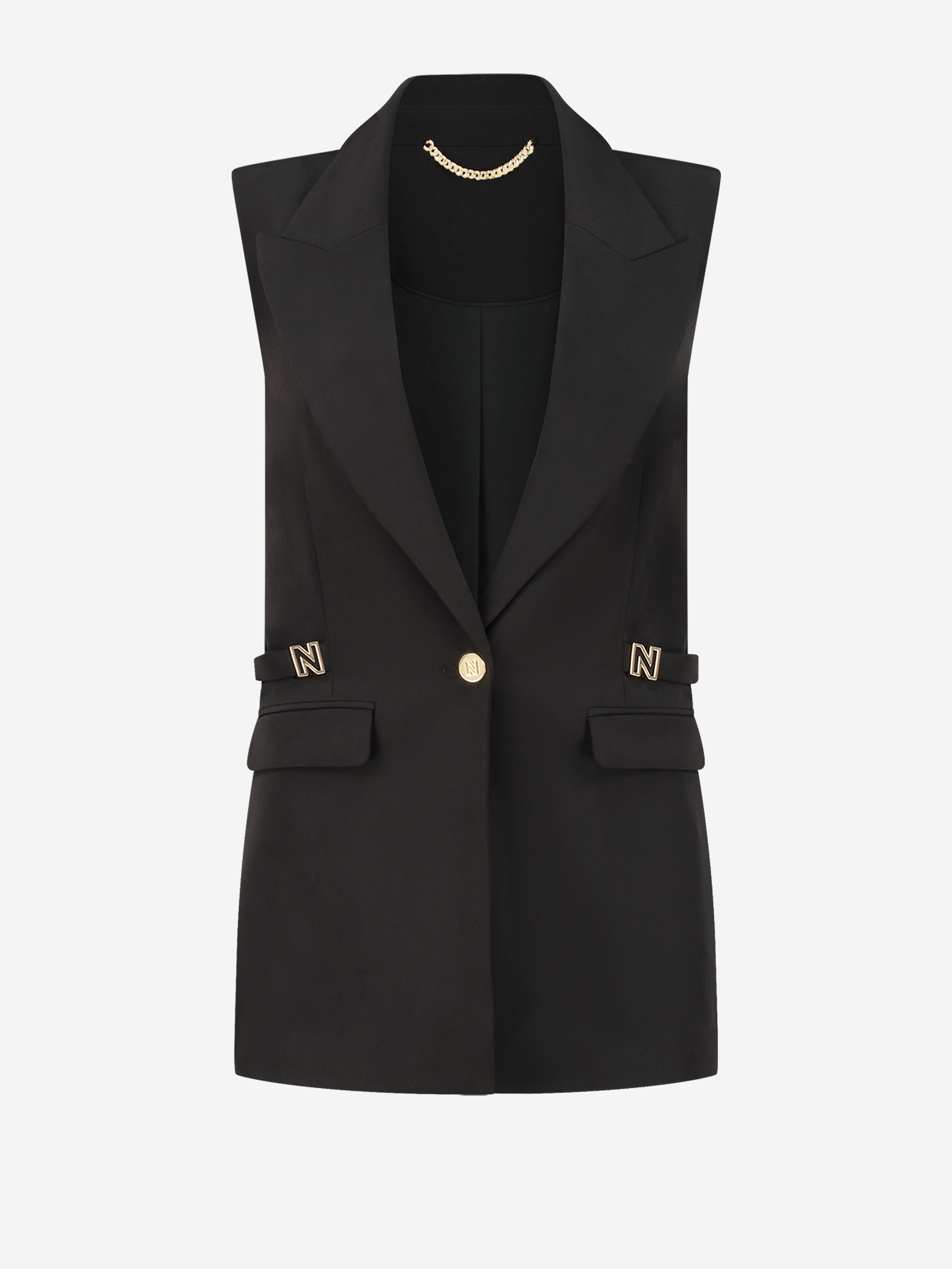 Zaina Sleeveless Blazer