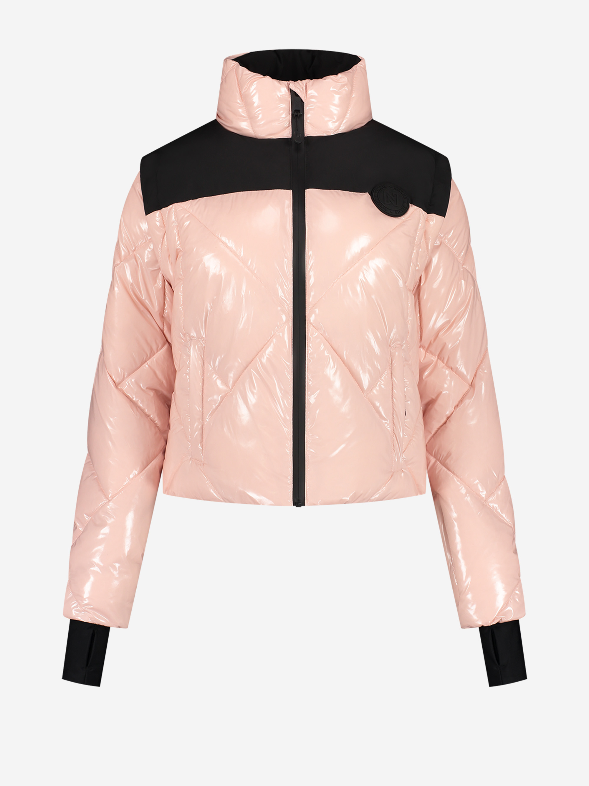 Shiny ski jacket 