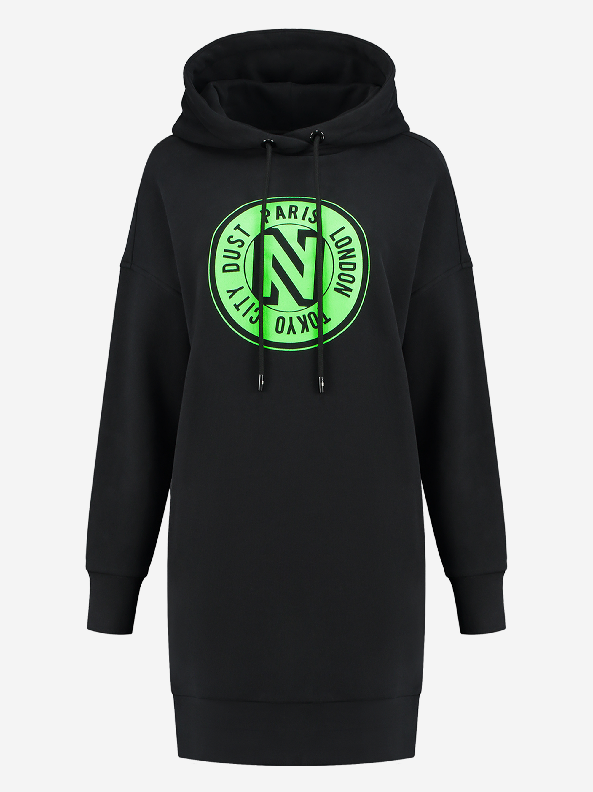 NIKKIE Logo Hoodie Dress