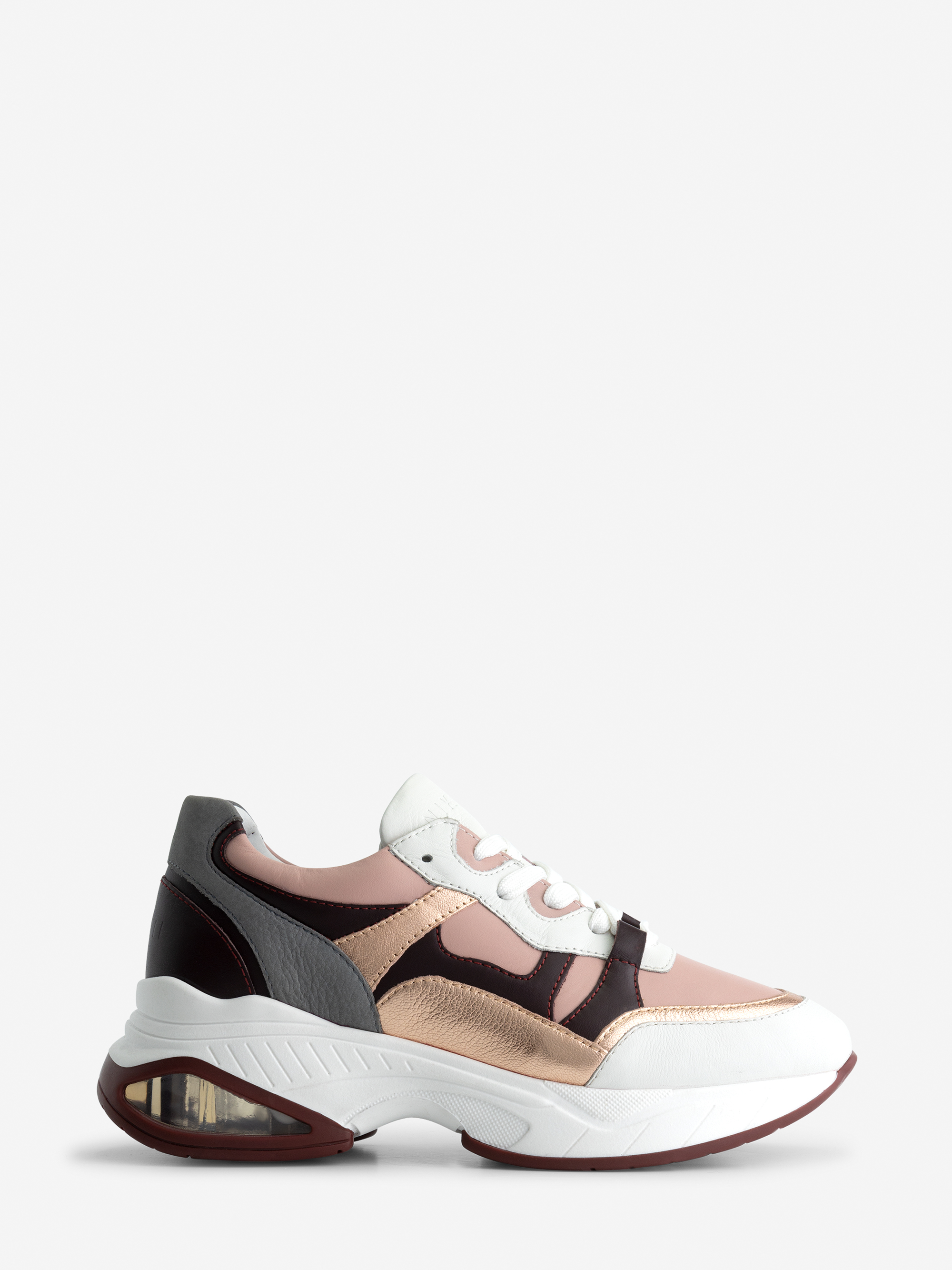 Lage color block sneaker