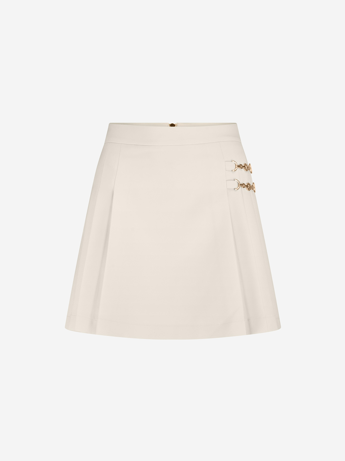 A-line skirt with chain details