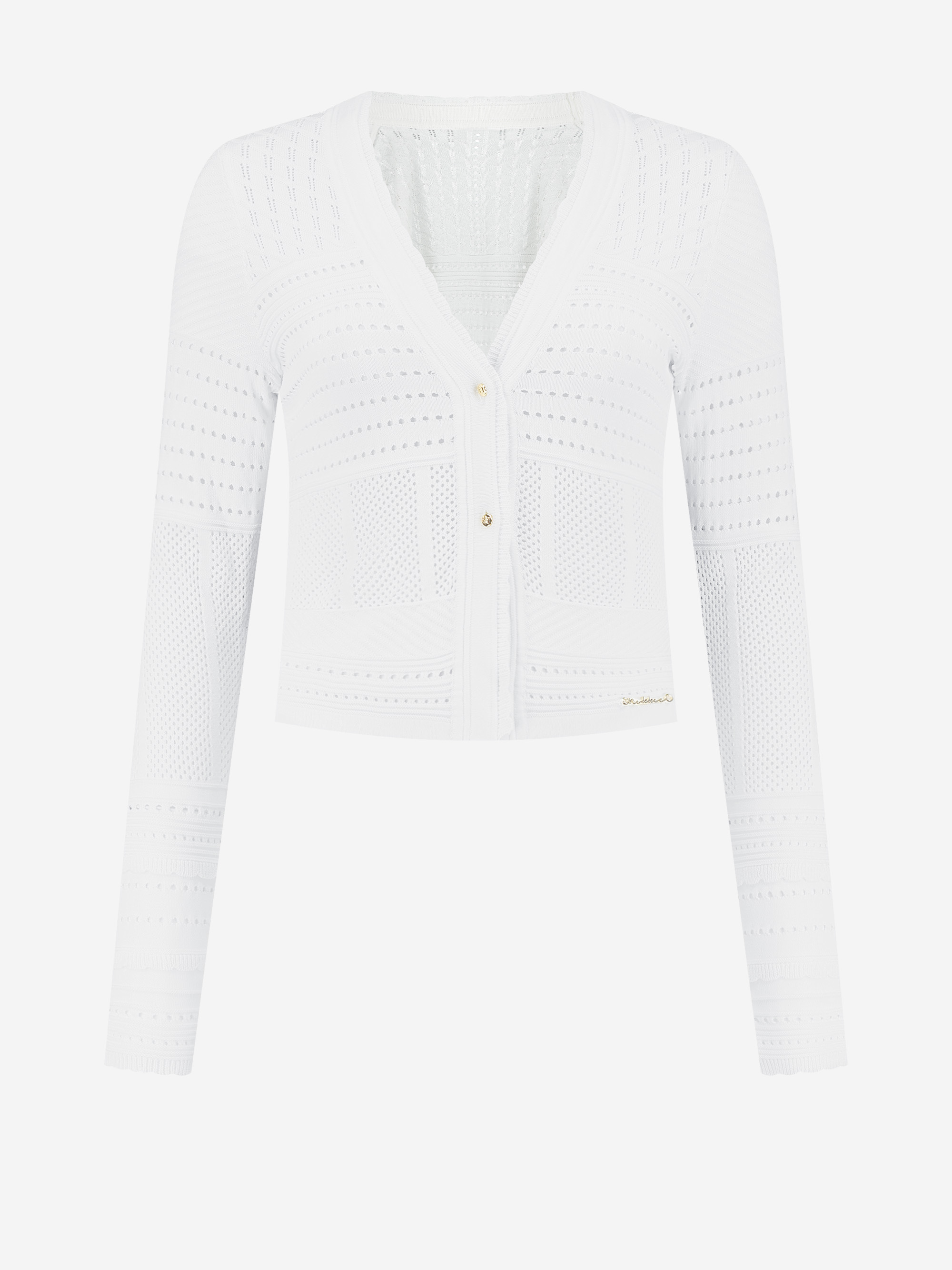 Ajour knitted cardigan