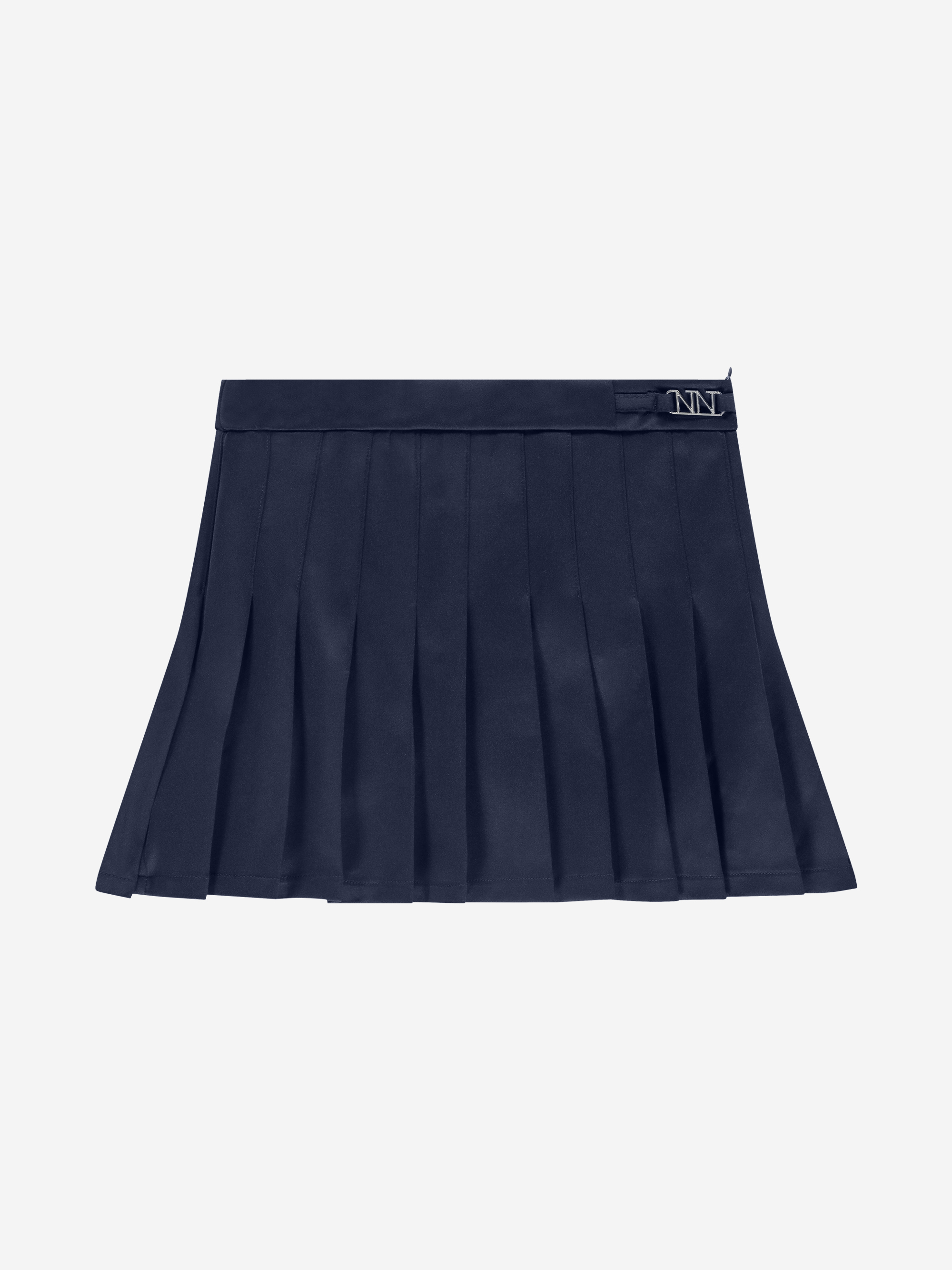 A-line skirt with pleats