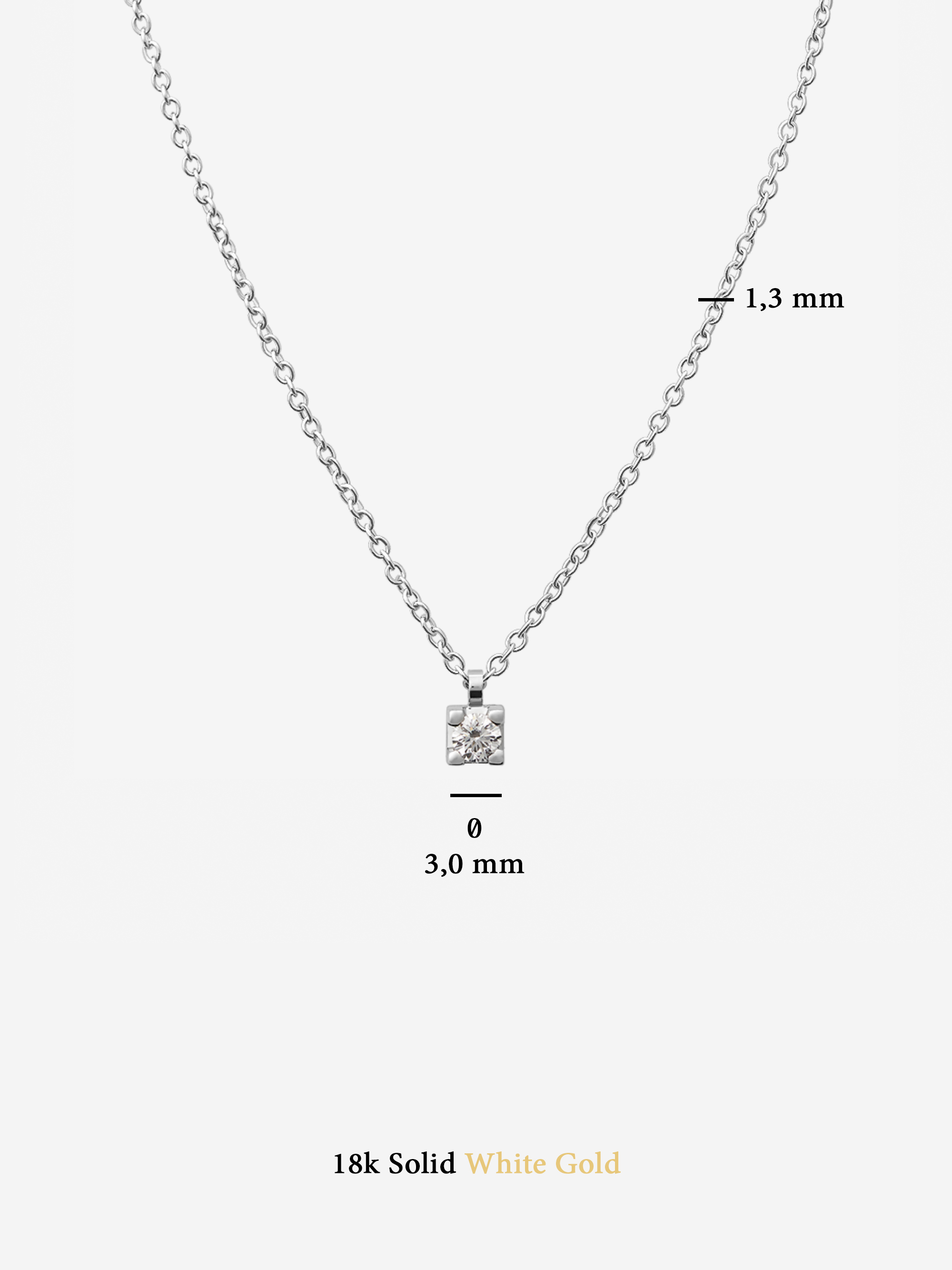 Diamond Necklace (0.10crt)
