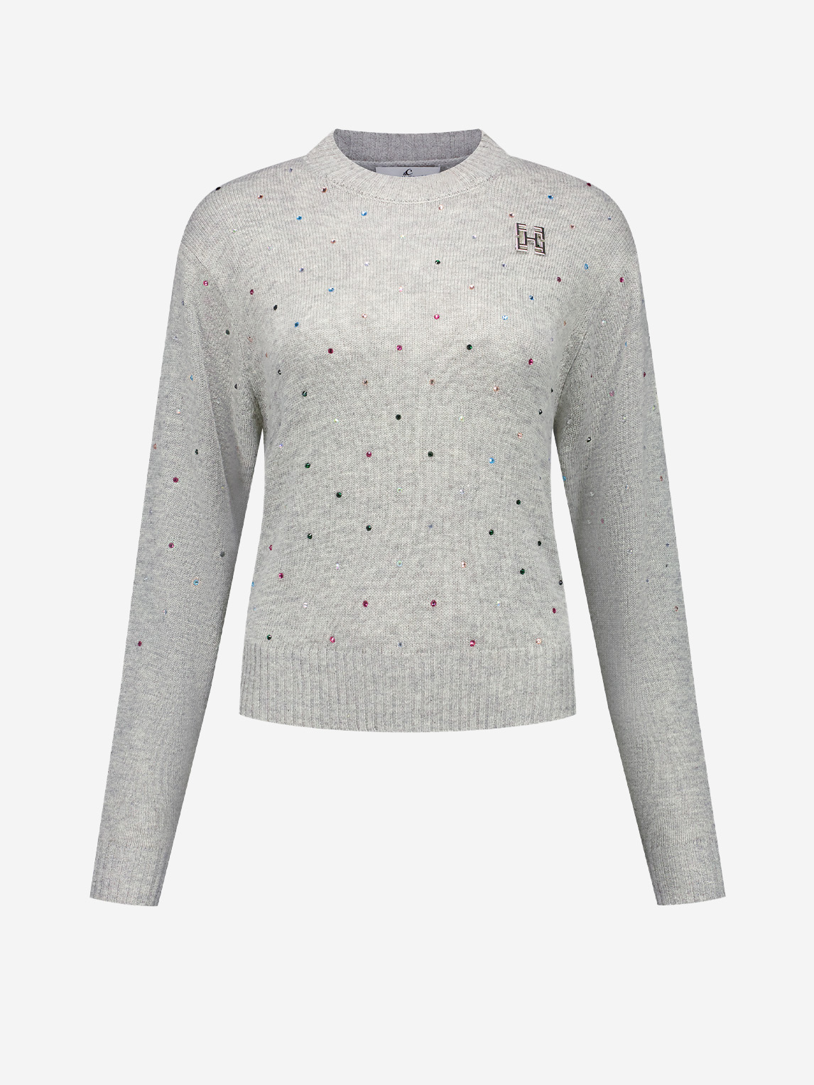 Pull with colored studs