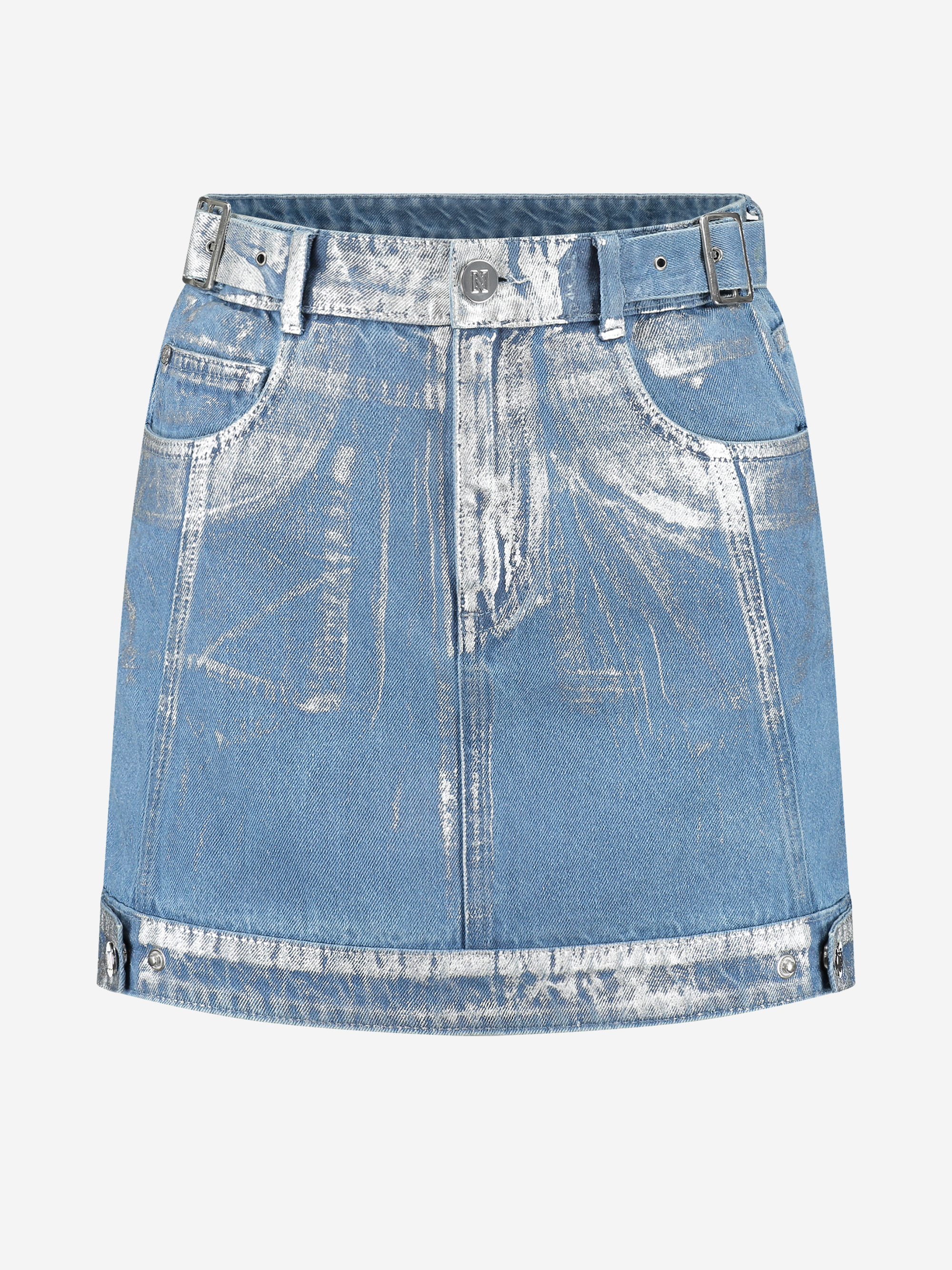 Metallic skirt 