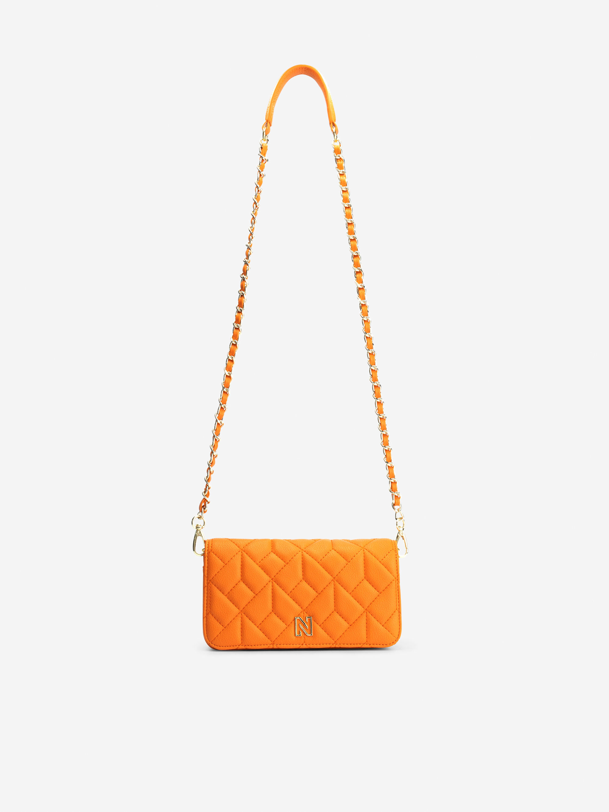 Small Quilted shoulderbag with chain