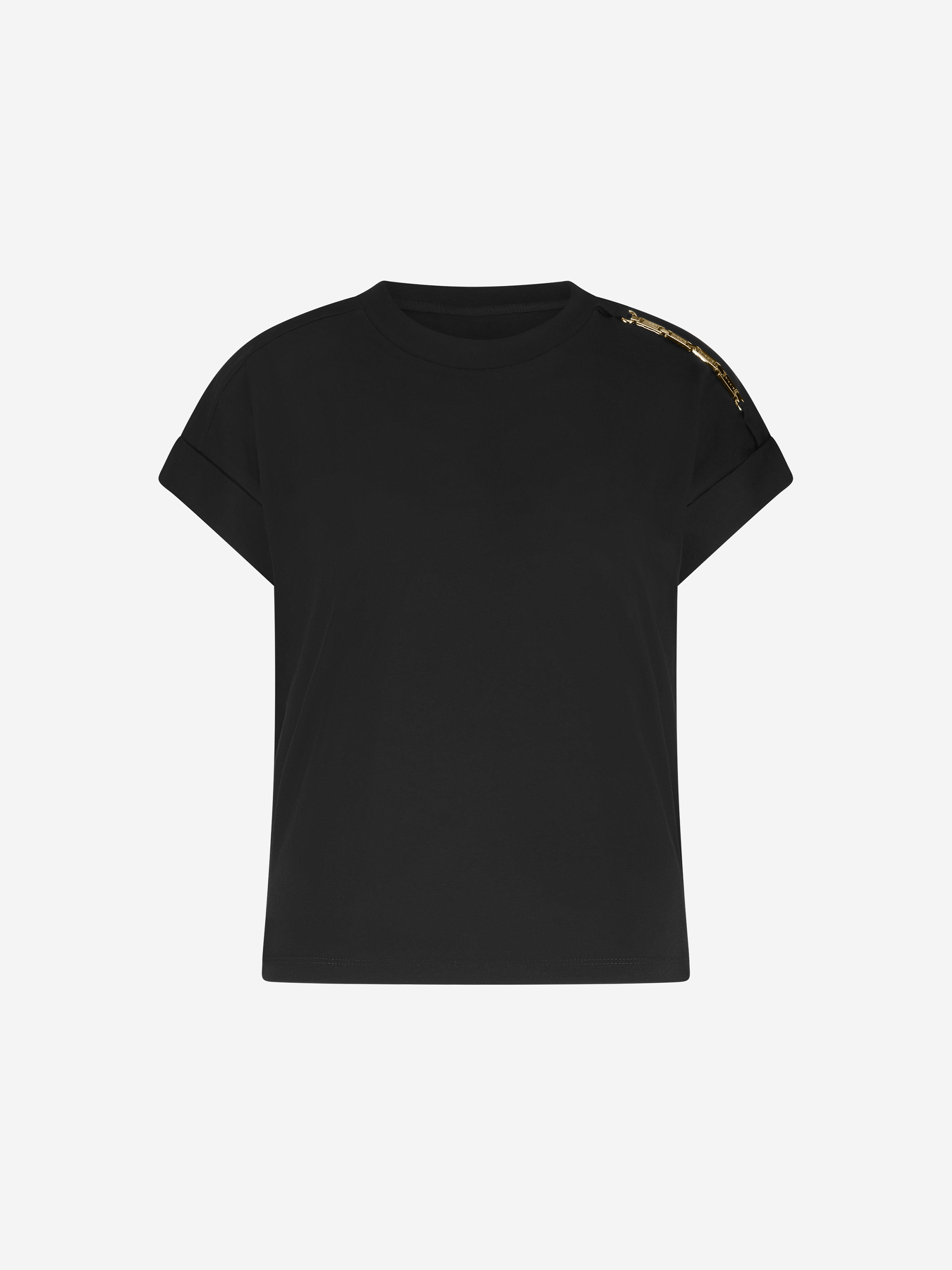 T-shirt met ketting detail