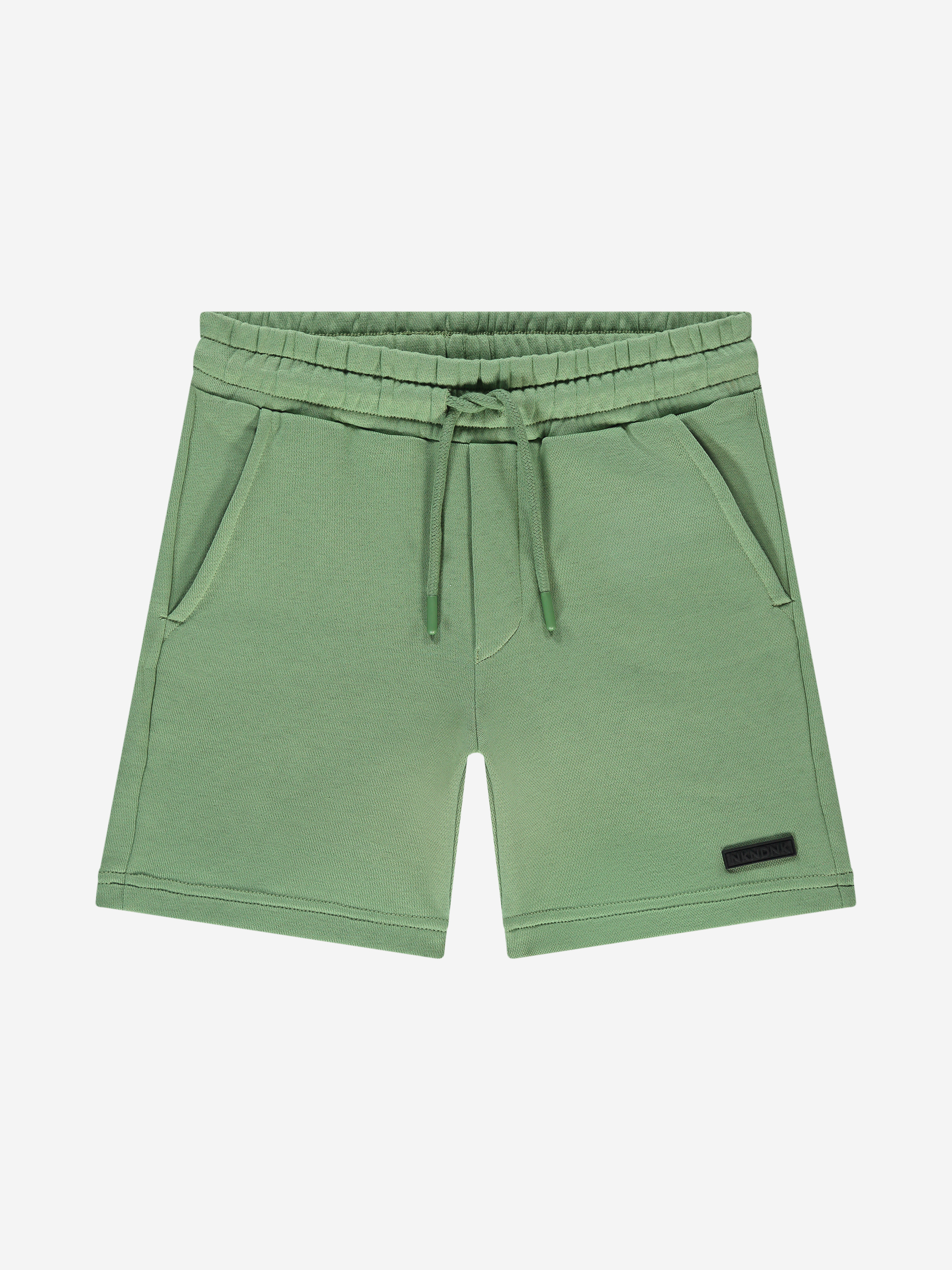 Sweat shorts with logo patch