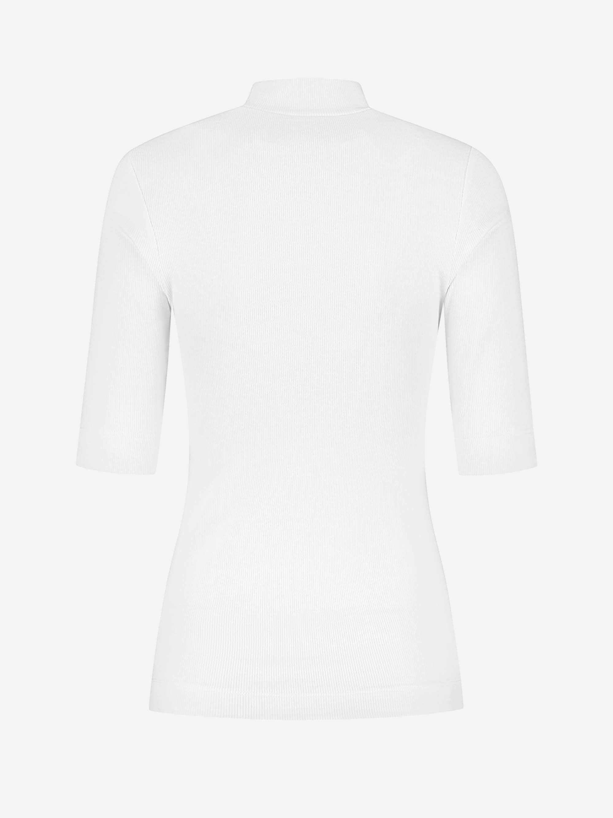 Rib Top Turtle Neck