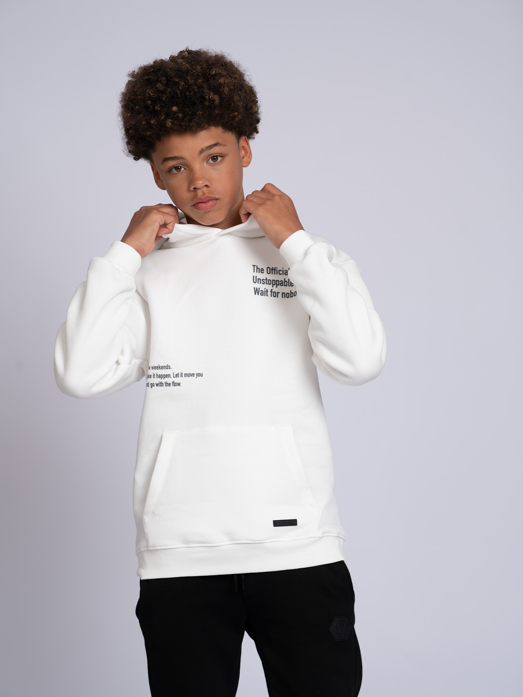 Hoodie with a graphic print
